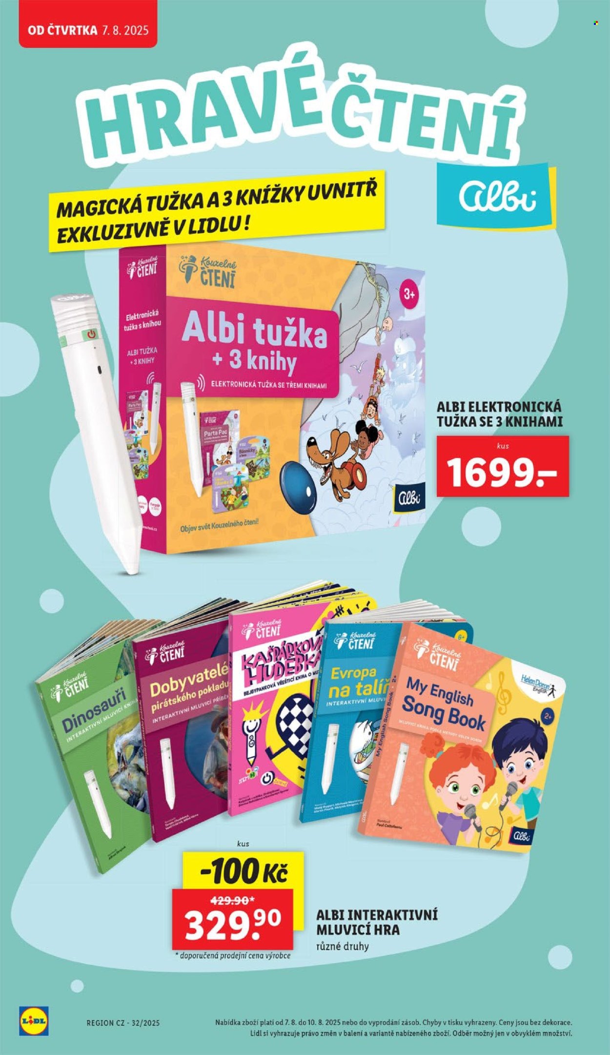 Leták Lidl - 4.8.2025 - 7.9.2025. Strana 10