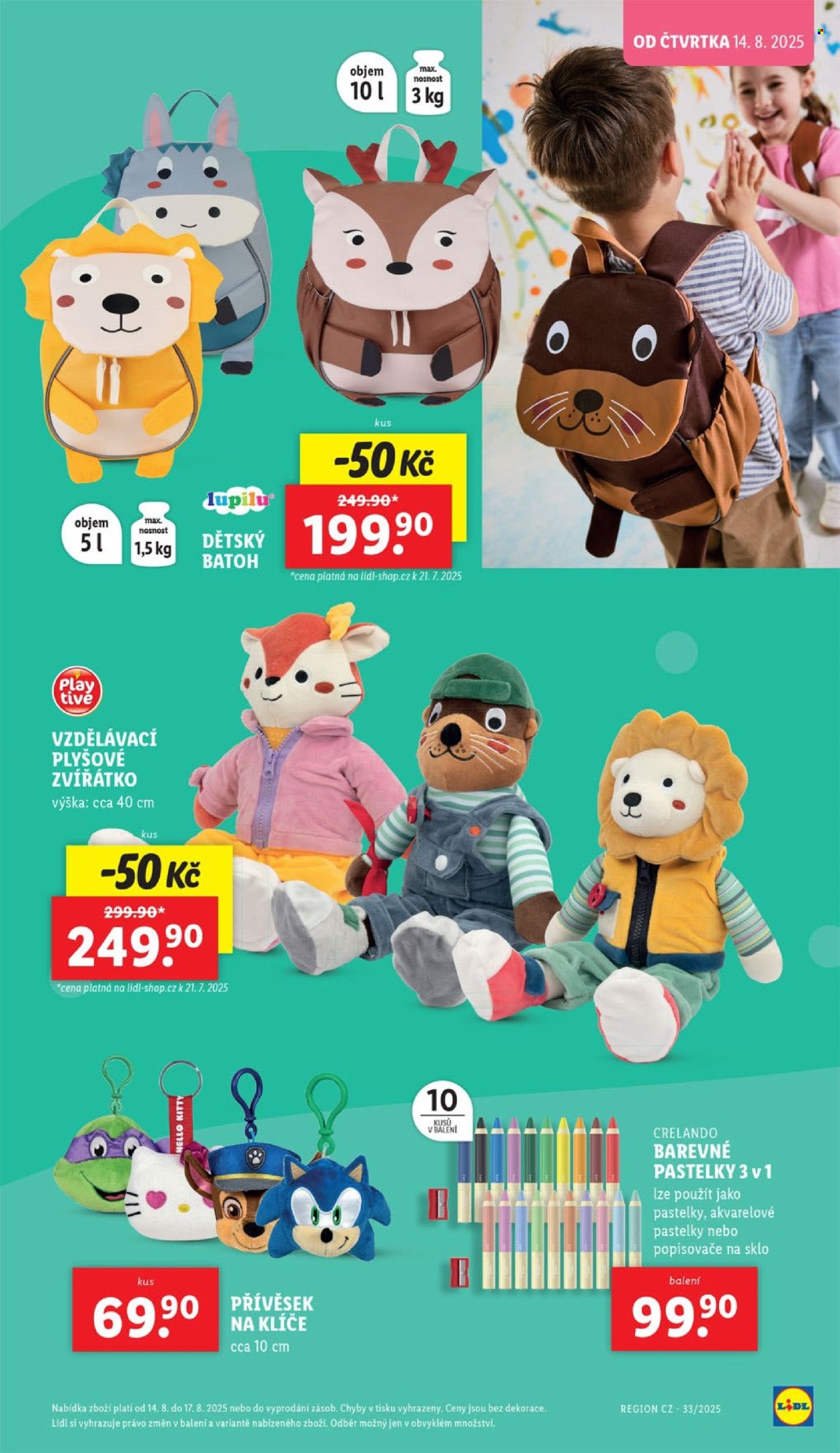 Leták Lidl - 4.8.2025 - 7.9.2025. Strana 15