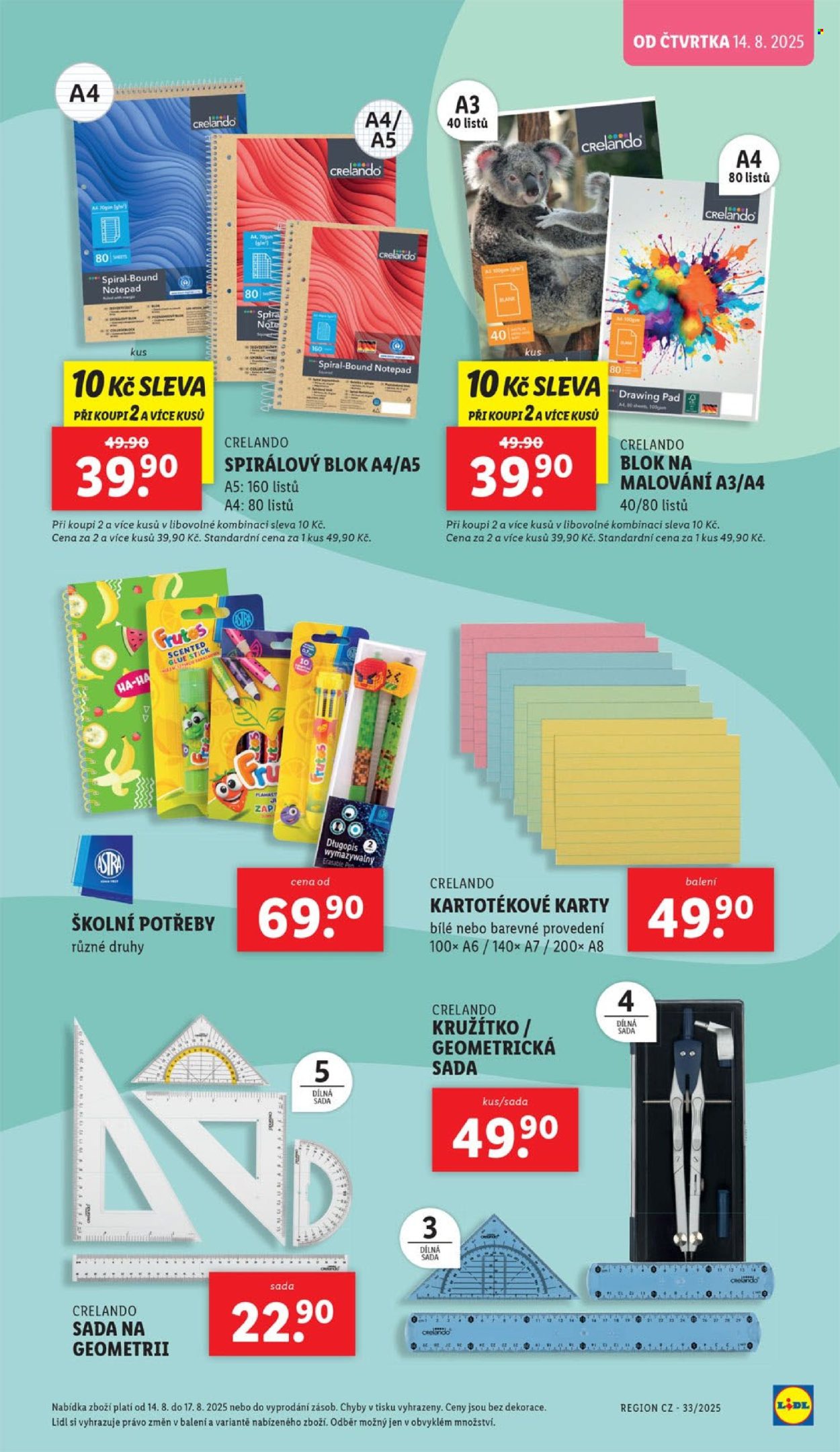 Leták Lidl - 4.8.2025 - 7.9.2025. Strana 17