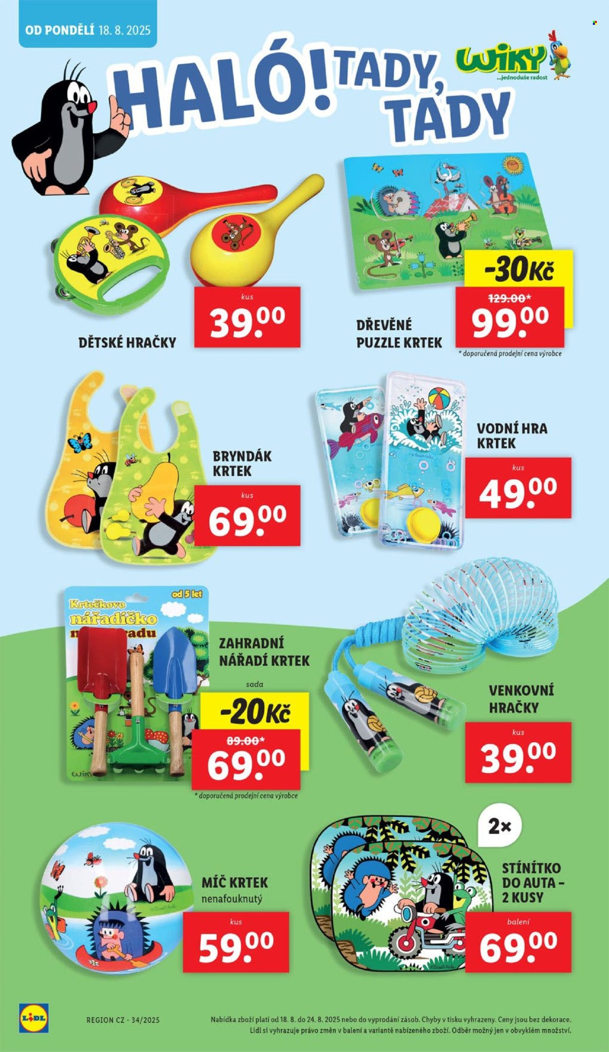 Leták Lidl - 4.8.2025 - 7.9.2025. Strana 18