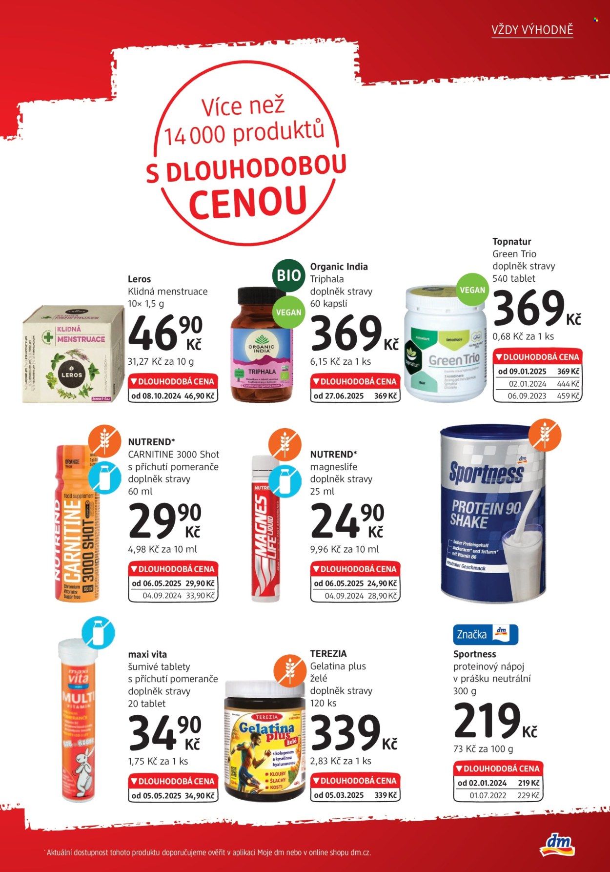 Leták dm drogerie - 1.8.2025 - 31.8.2025. Strana 3