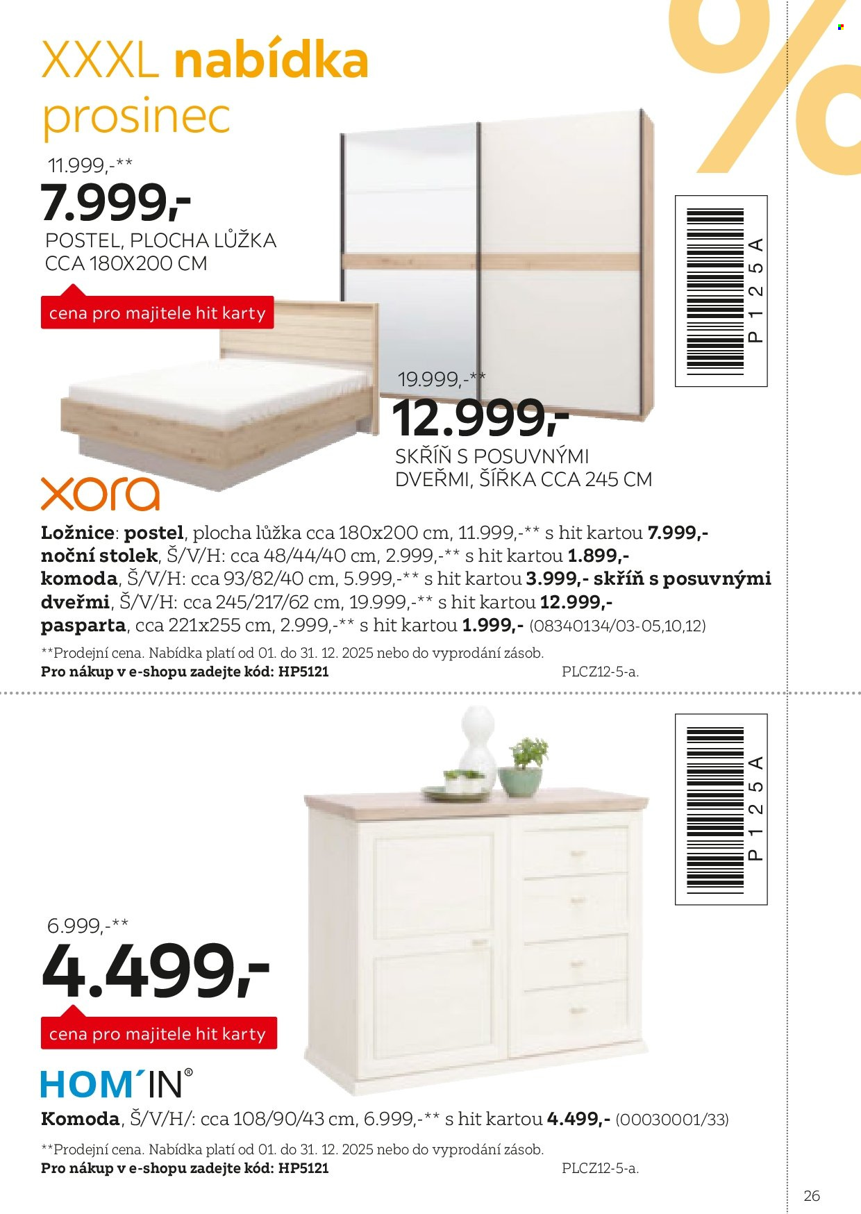 Leták XXXLutz - 1.8.2025 - 31.1.2026. Strana 26