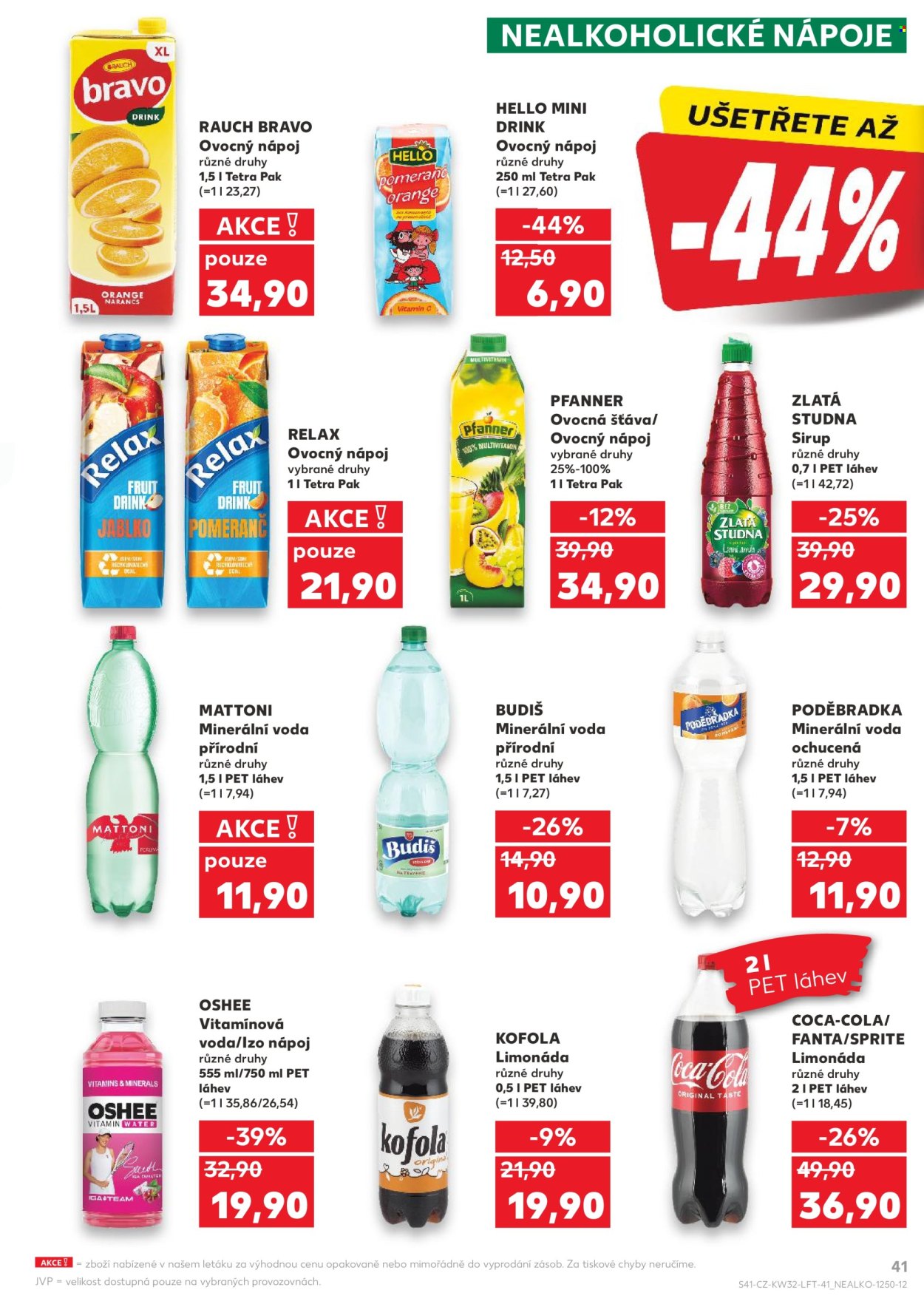 Leták Kaufland - 6.8.2025 - 12.8.2025. Strana 41
