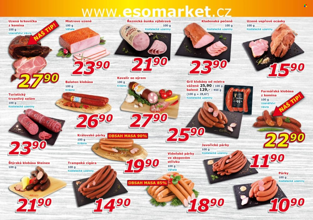 Leták ESO MARKET - 6.8.2025 - 17.8.2025. Strana 2