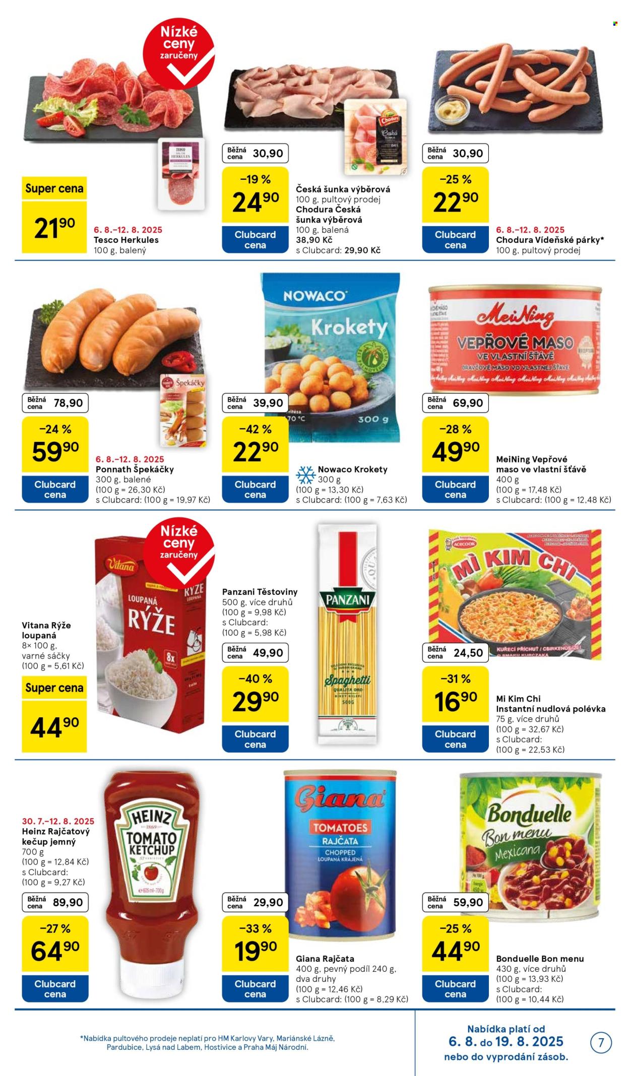 Leták TESCO - 6.8.2025 - 12.8.2025. Strana 7