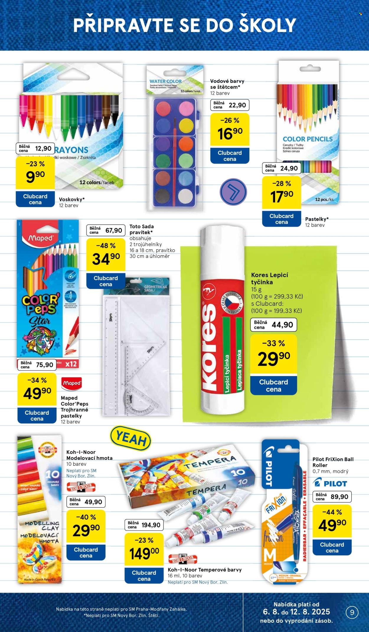Leták TESCO supermarket - 6.8.2025 - 12.8.2025. Strana 9