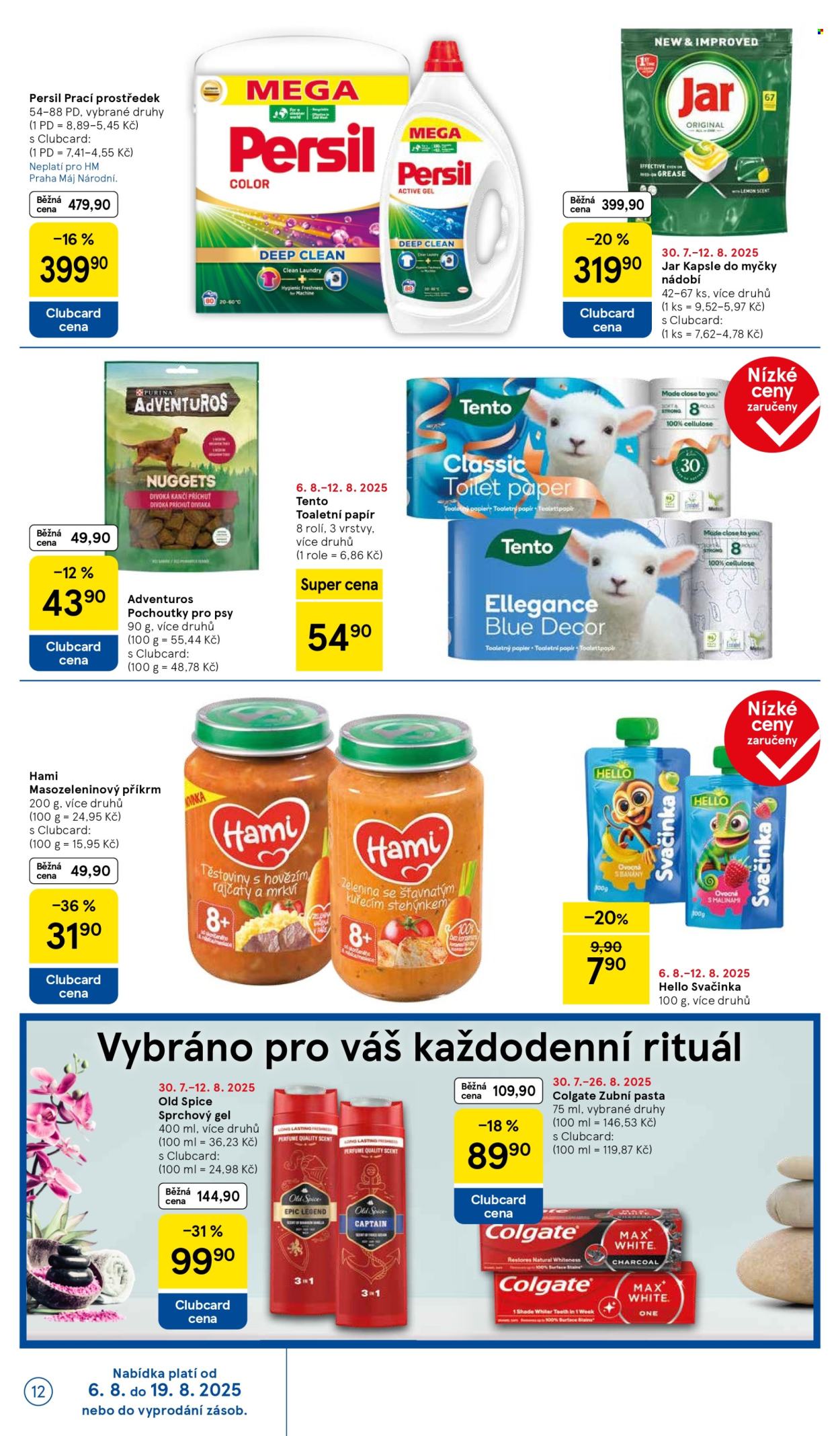 Leták TESCO - 6.8.2025 - 12.8.2025. Strana 12