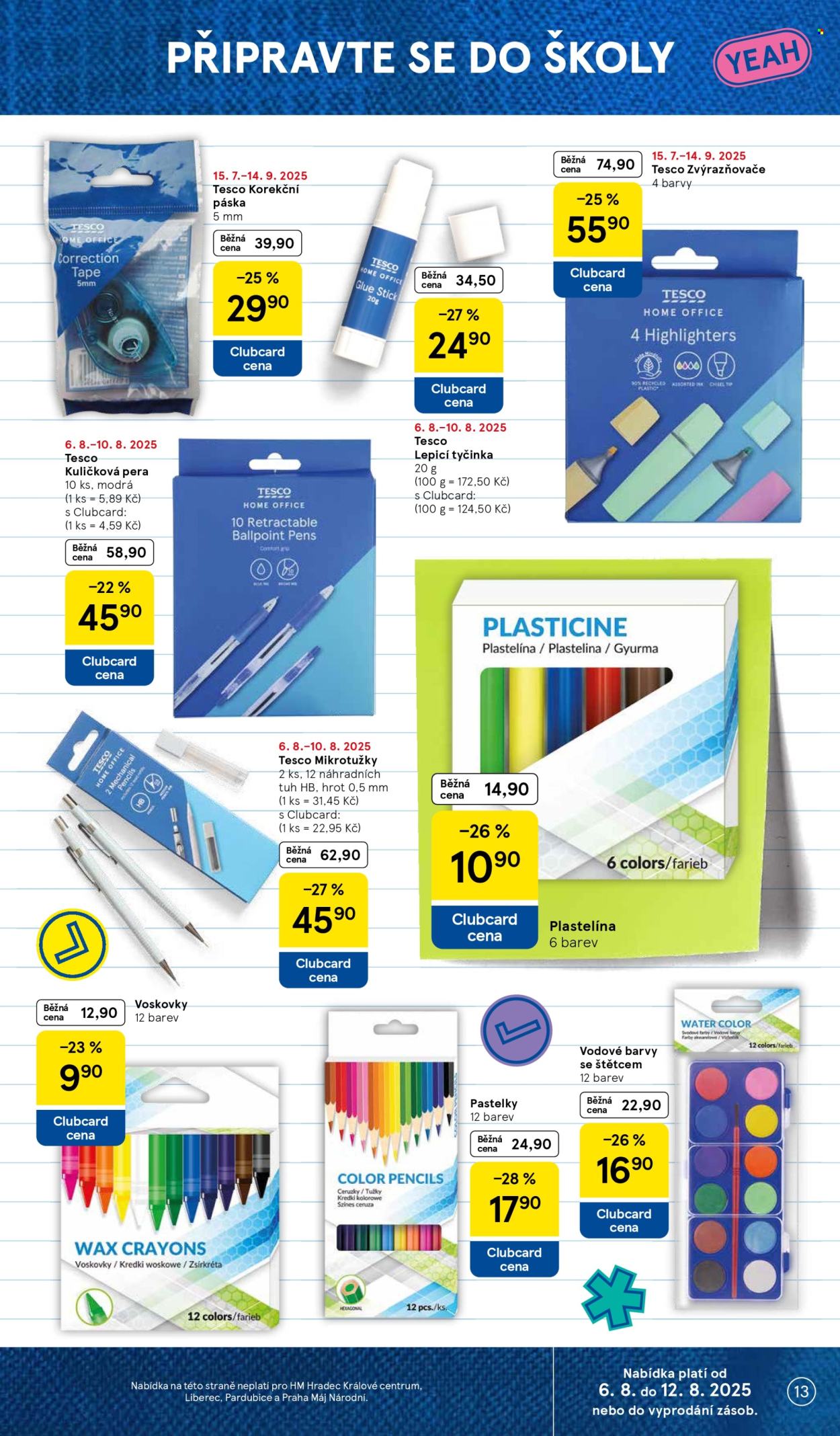 Leták TESCO - 6.8.2025 - 12.8.2025. Strana 13