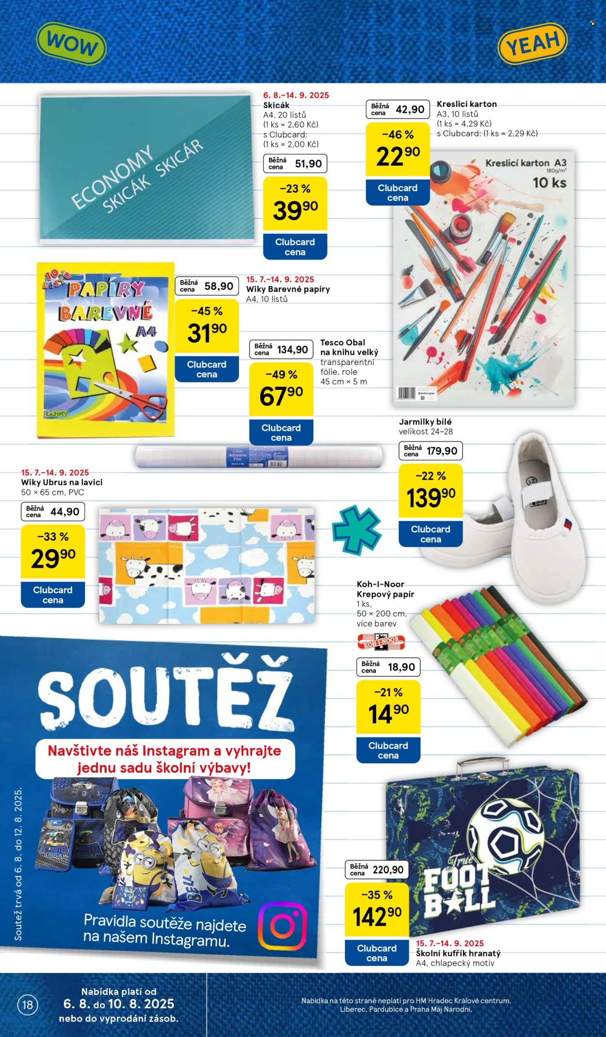 Leták TESCO - 6.8.2025 - 12.8.2025. Strana 18