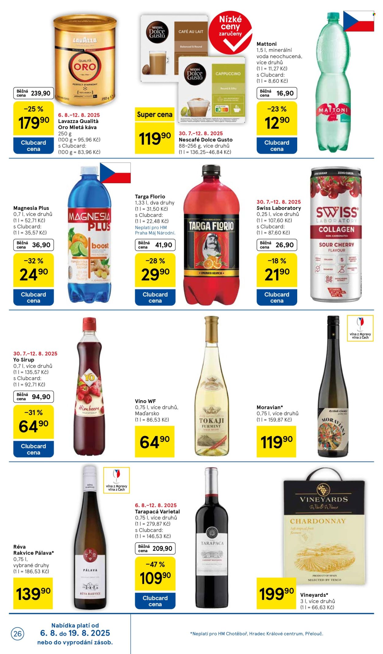 Leták TESCO - 6.8.2025 - 12.8.2025. Strana 26