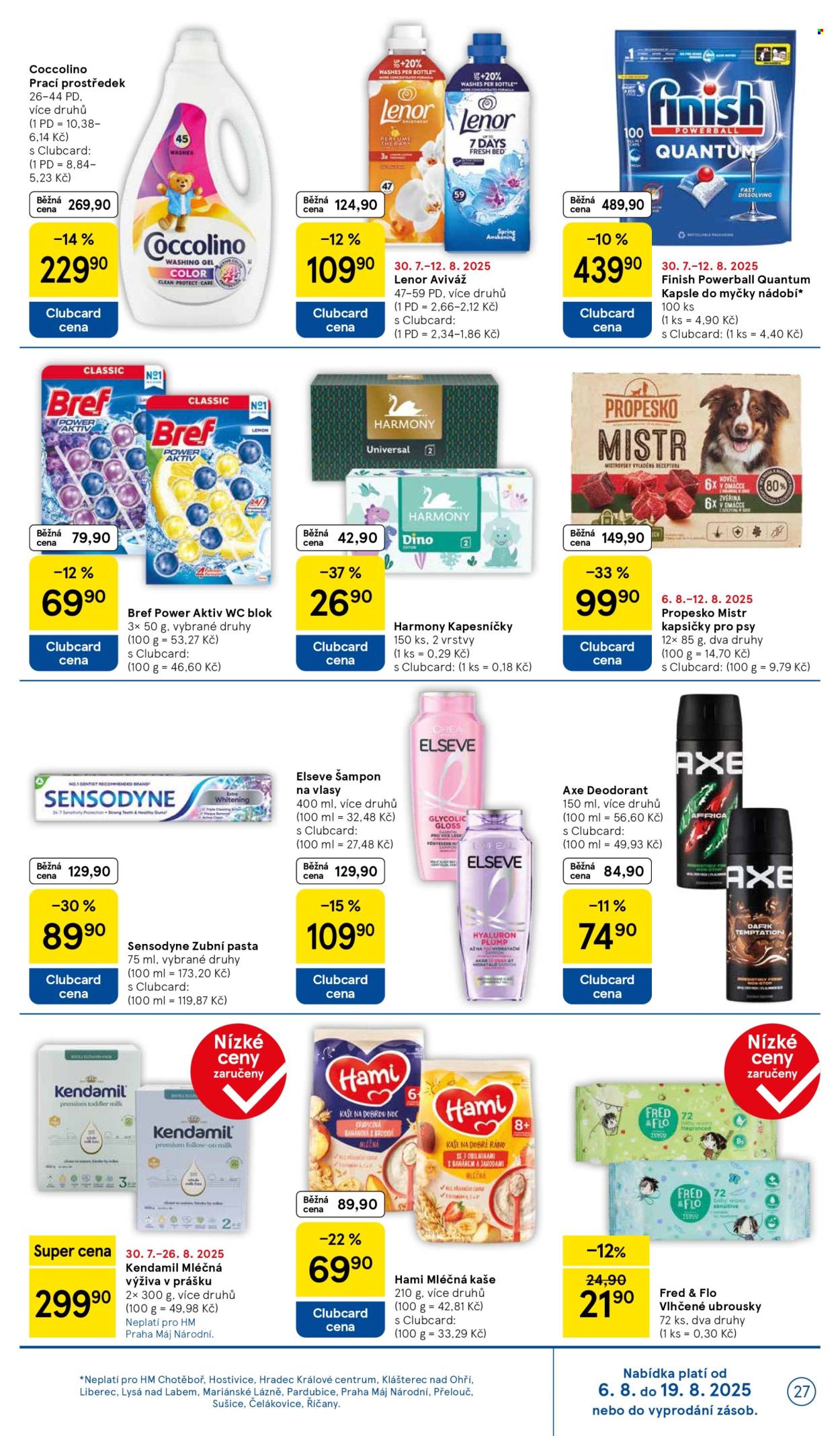 Leták TESCO - 6.8.2025 - 12.8.2025. Strana 27