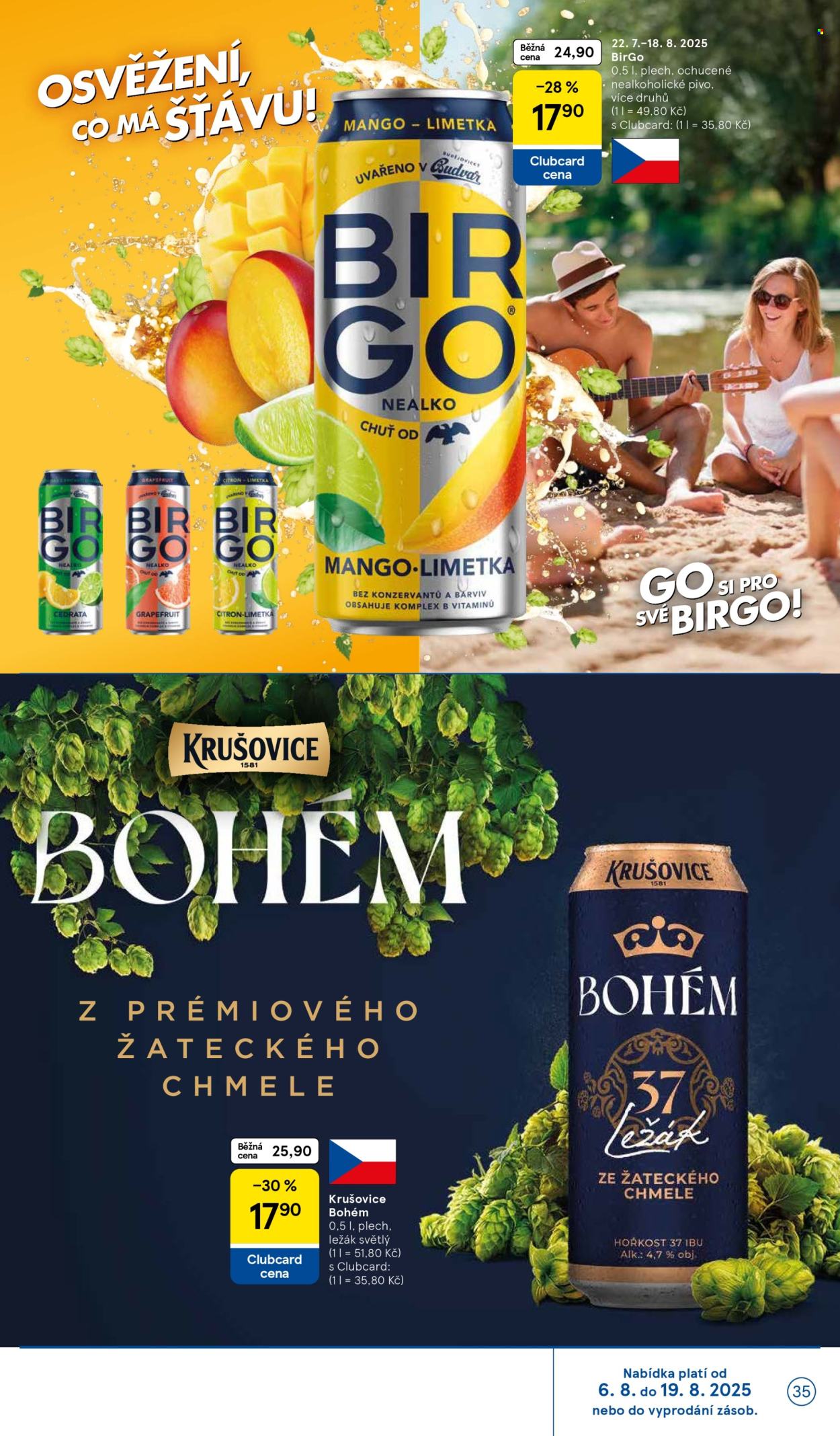 Leták TESCO - 6.8.2025 - 12.8.2025. Strana 35