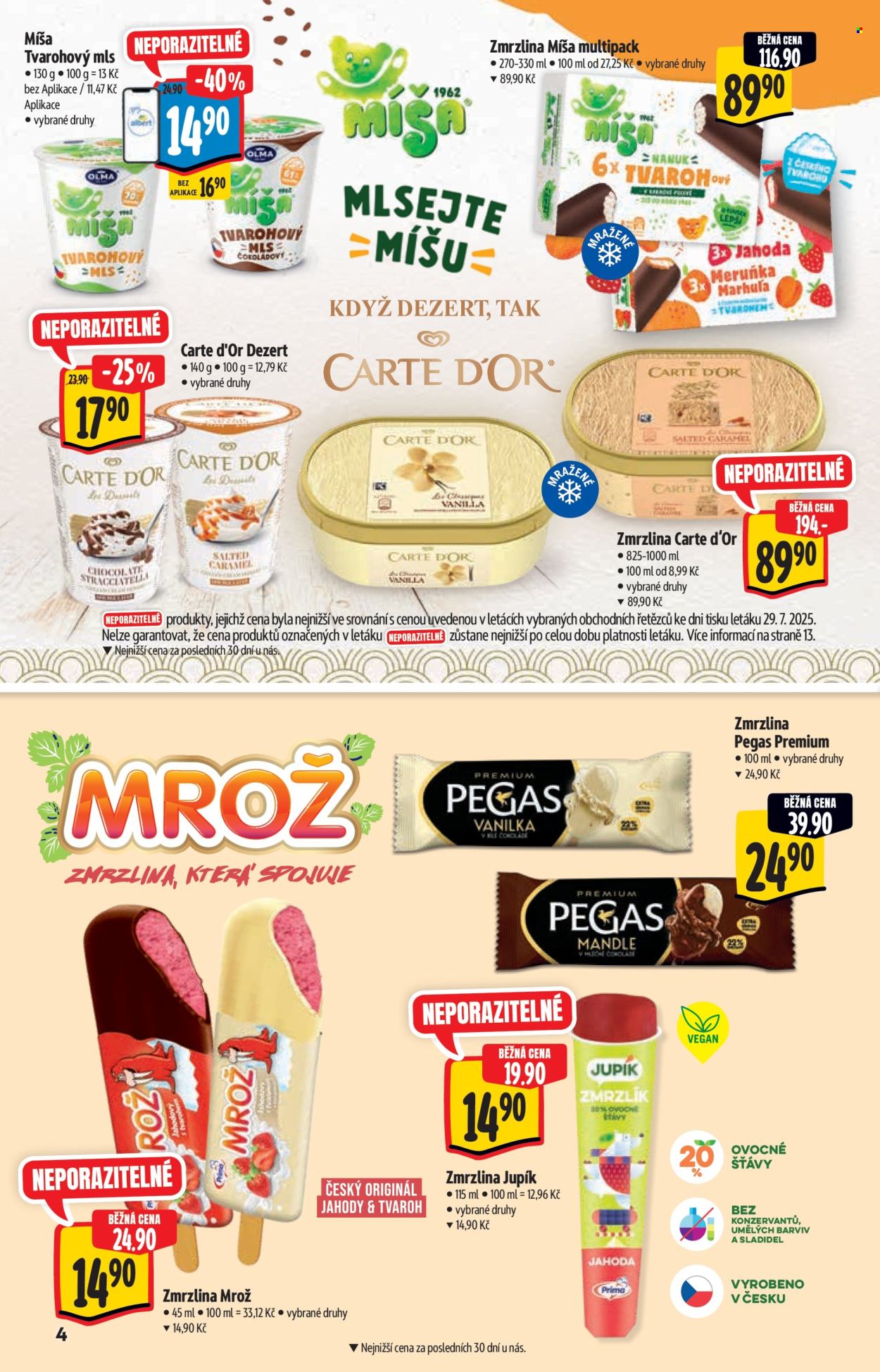 Leták Albert Supermarket - 6.8.2025 - 19.8.2025. Strana 4