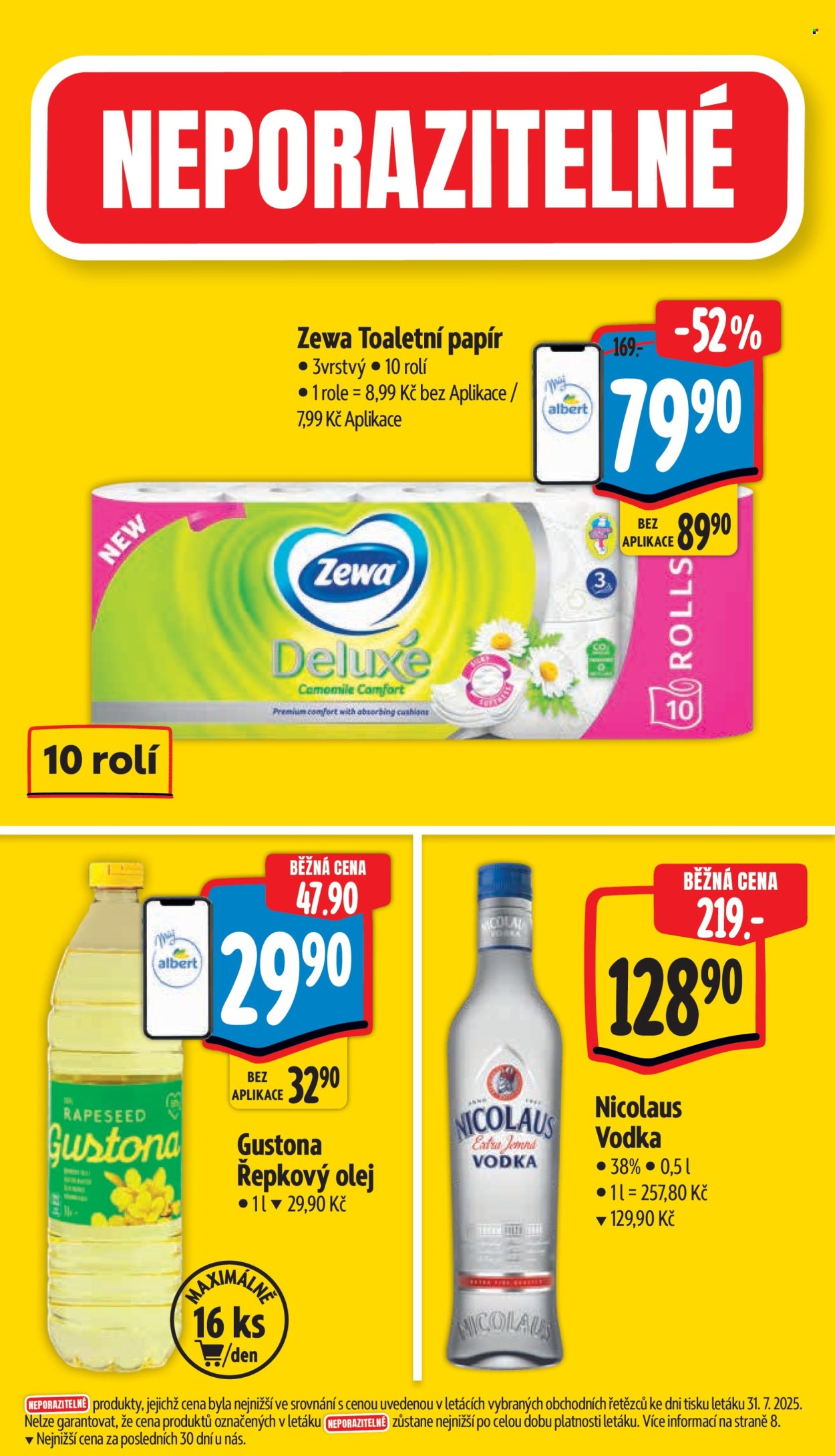 Leták Albert Supermarket - 6.8.2025 - 12.8.2025. Strana 5