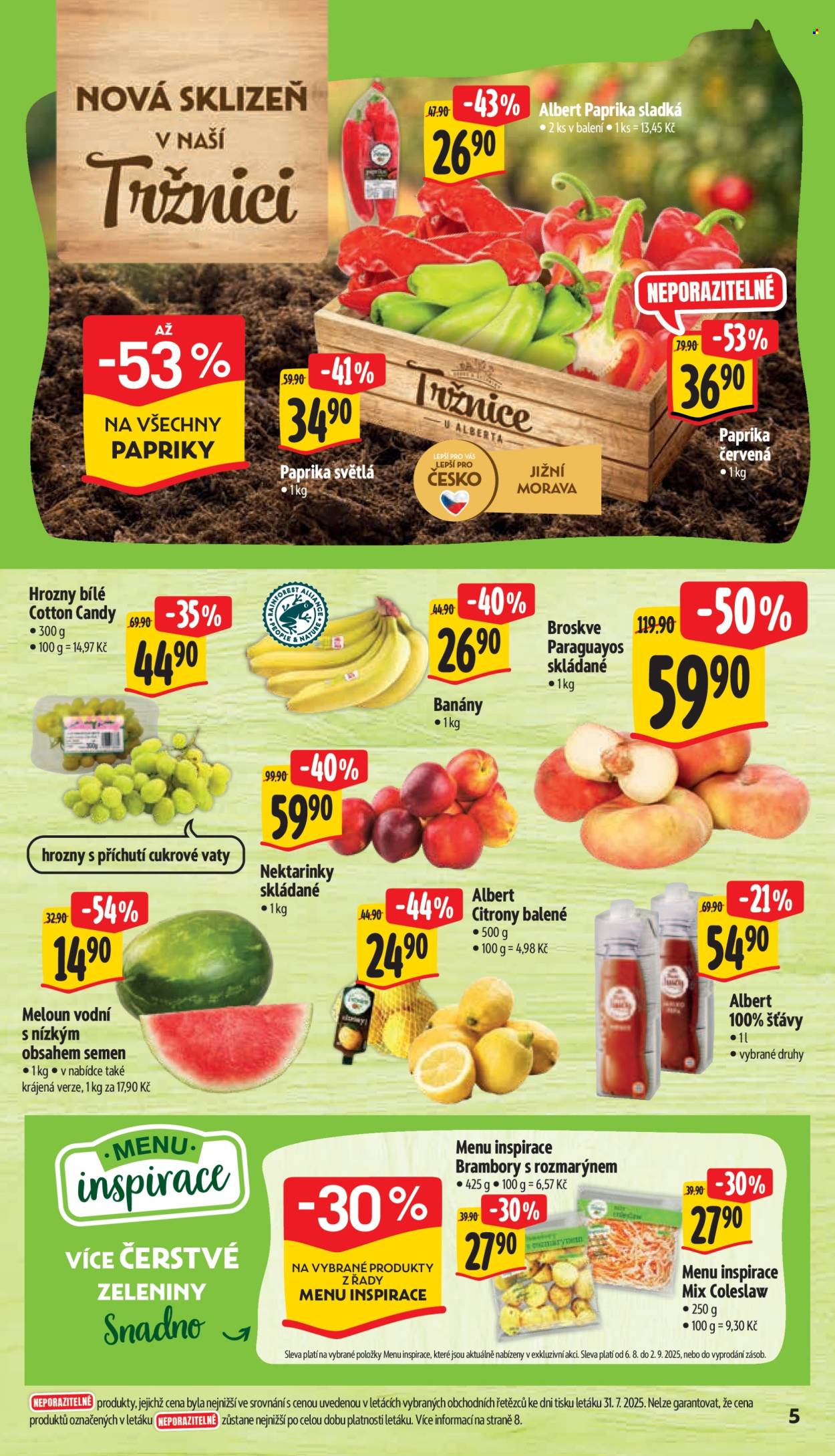 Leták Albert Supermarket - 6.8.2025 - 12.8.2025. Strana 10