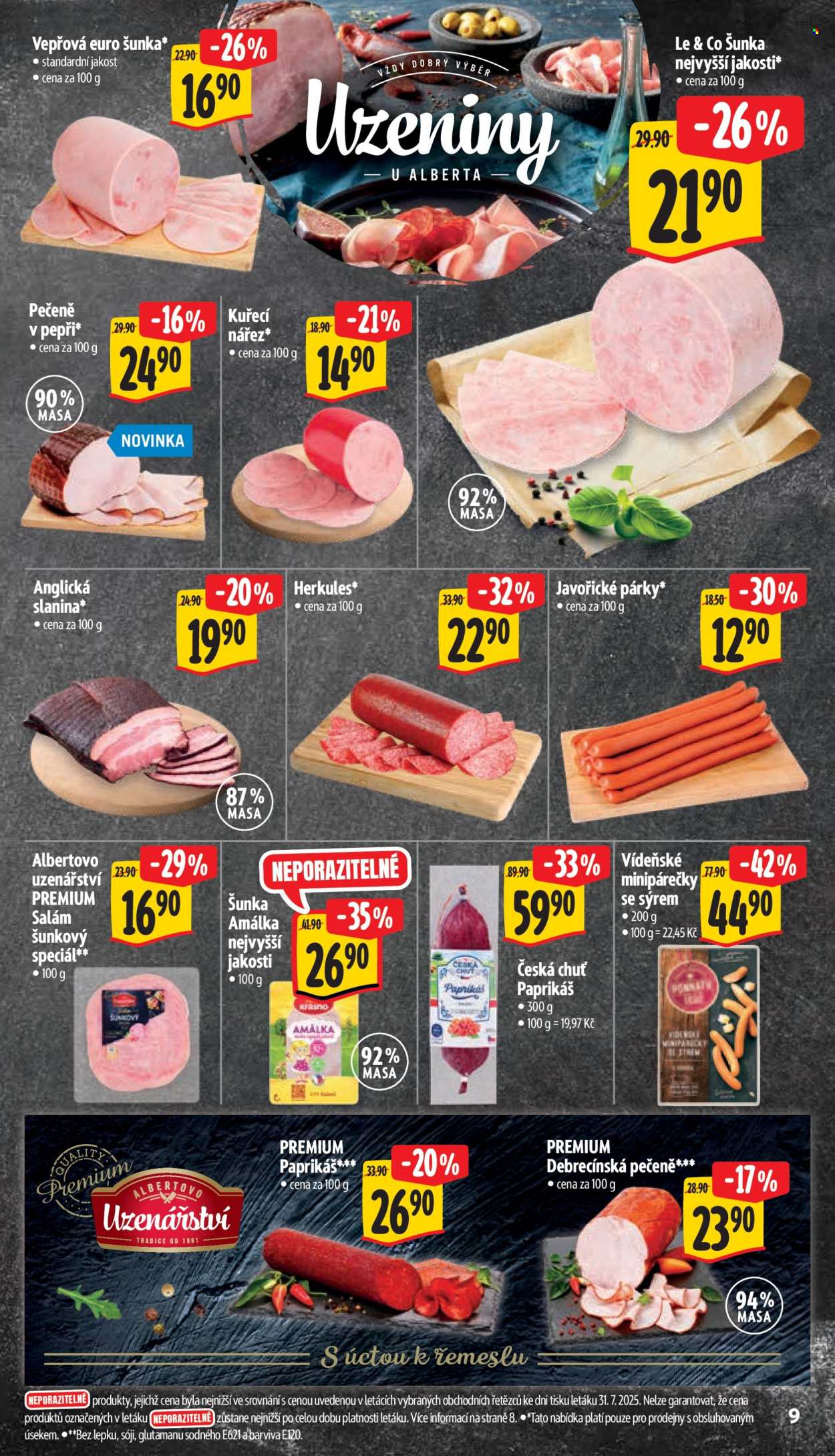 Leták Albert Supermarket - 6.8.2025 - 12.8.2025. Strana 16