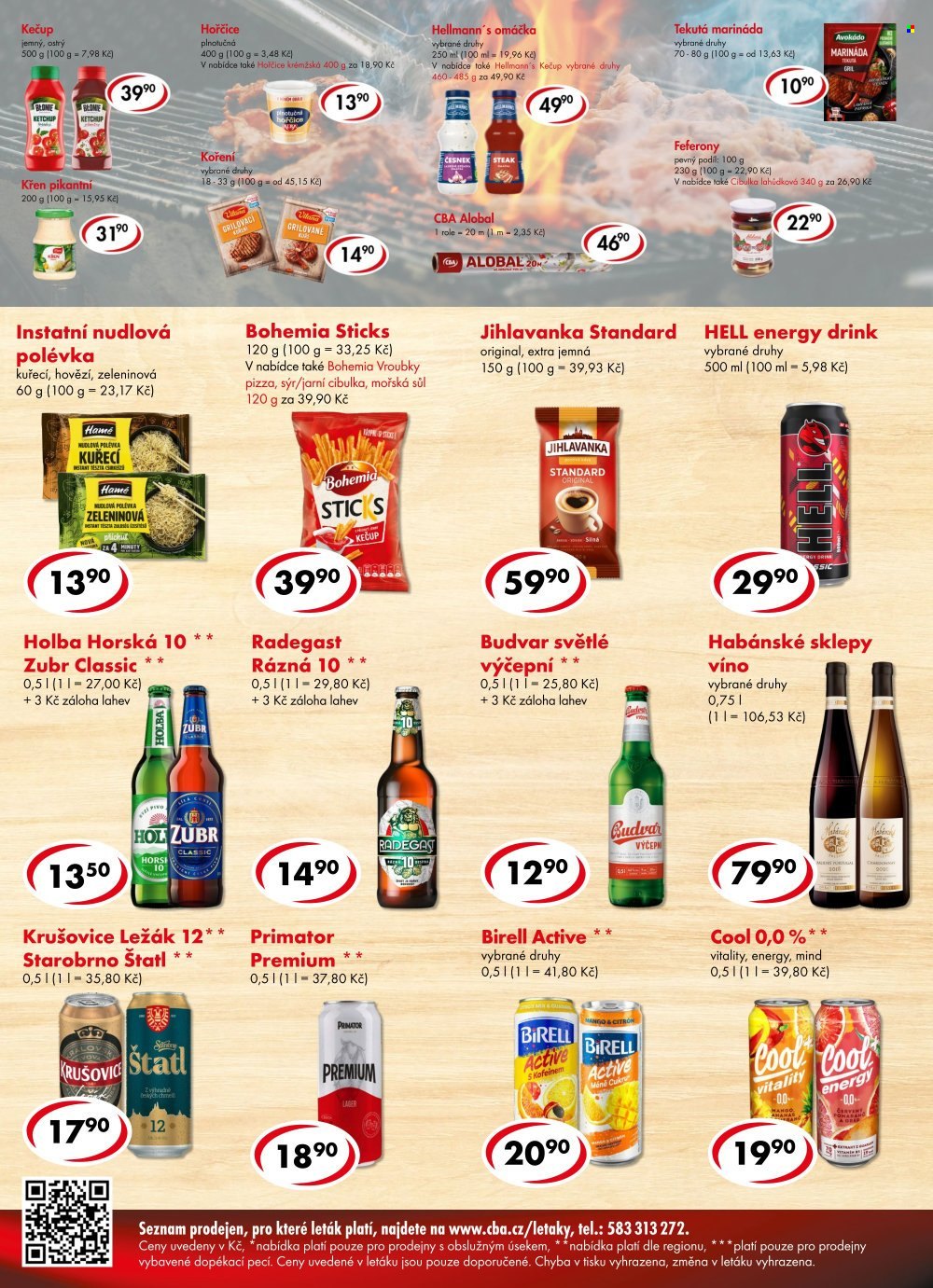 Leták CBA Premium - 6.8.2025 - 12.8.2025. Strana 4