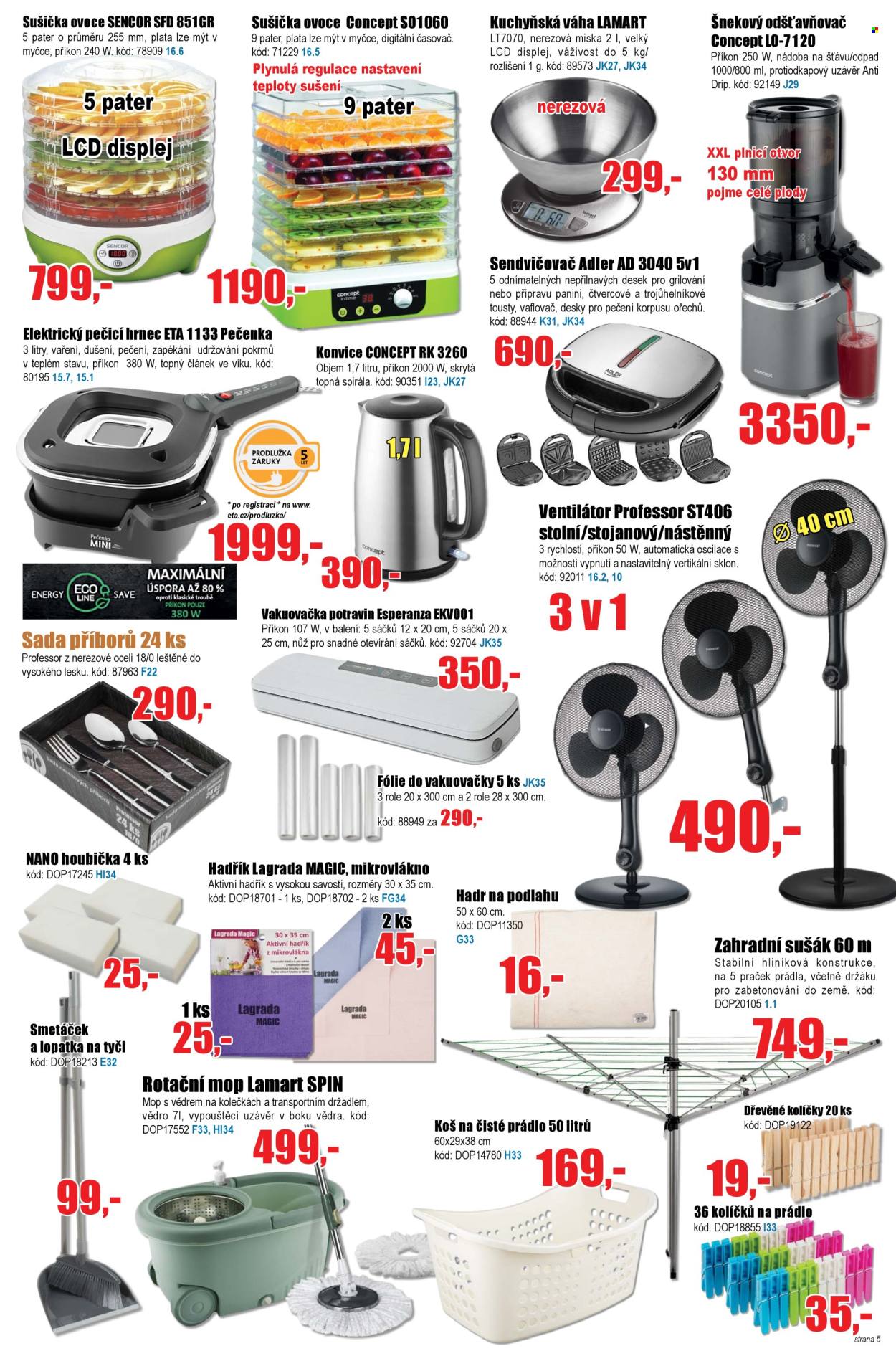Leták EVA supermarket - 6.8.2025 - 18.8.2025. Strana 5