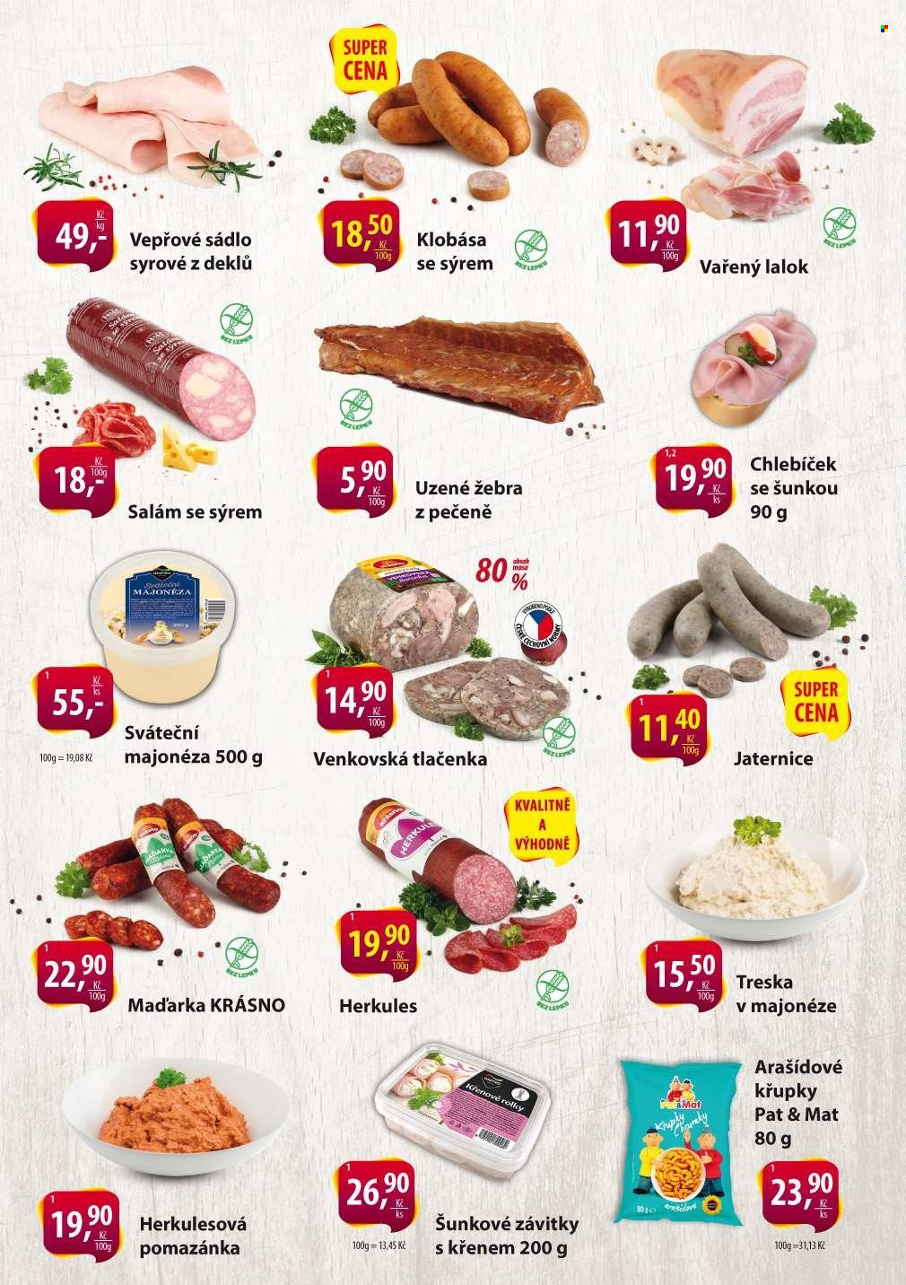 Leták Řeznictví H&H - 4.8.2025 - 17.8.2025. Strana 2