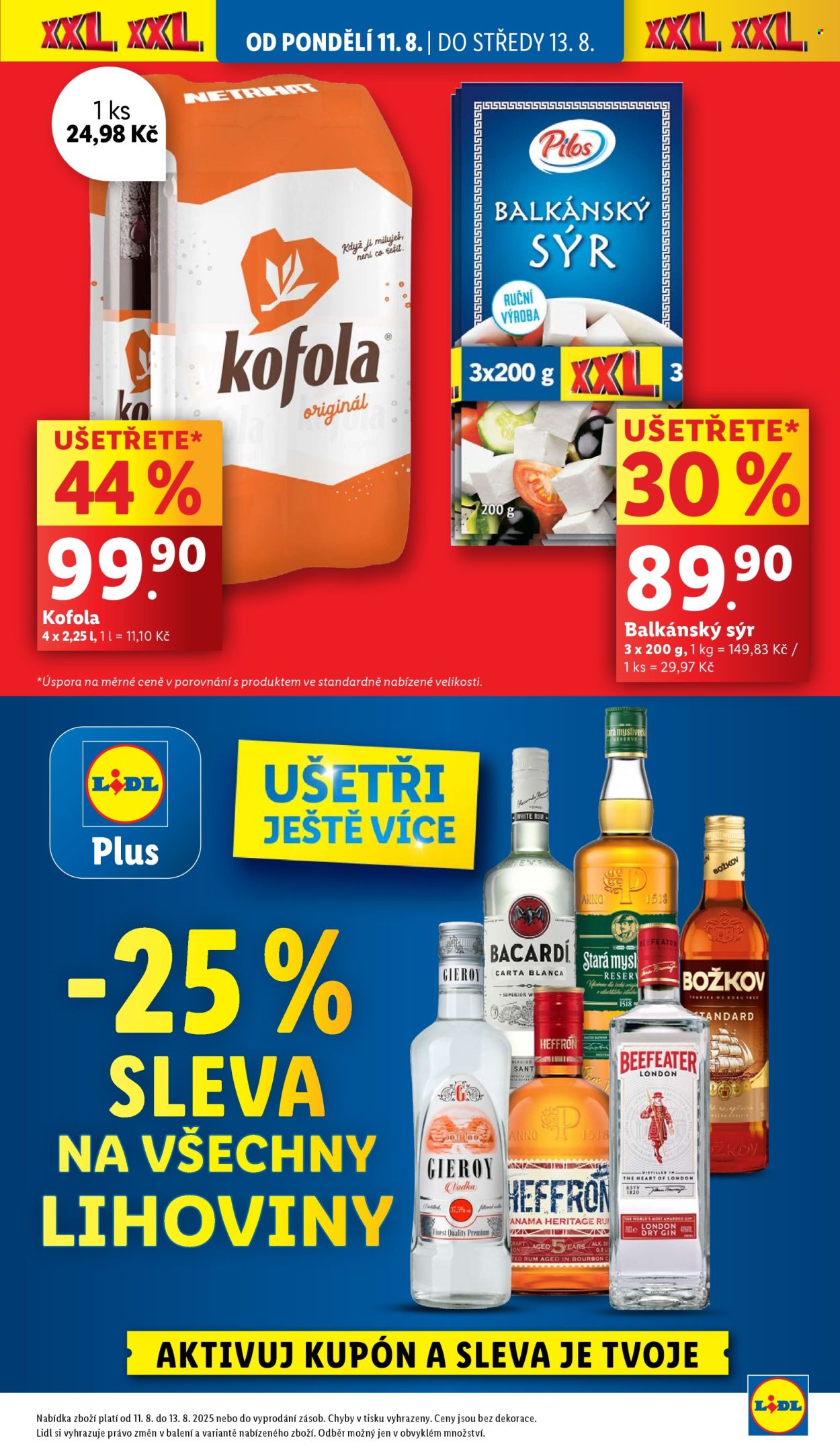Leták Lidl - 11.8.2025 - 13.8.2025. Strana 3