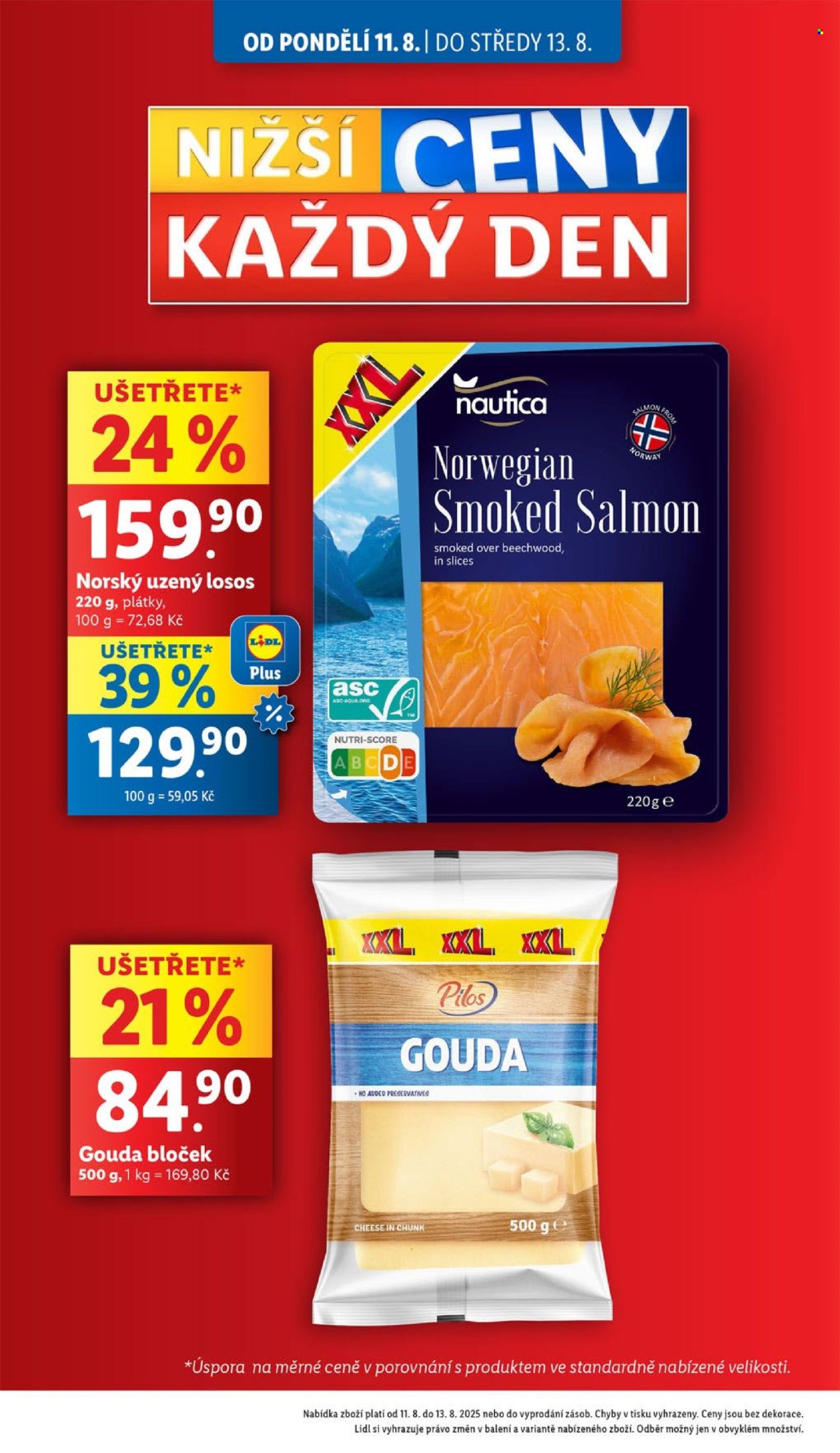 Leták Lidl - 11.8.2025 - 13.8.2025. Strana 4