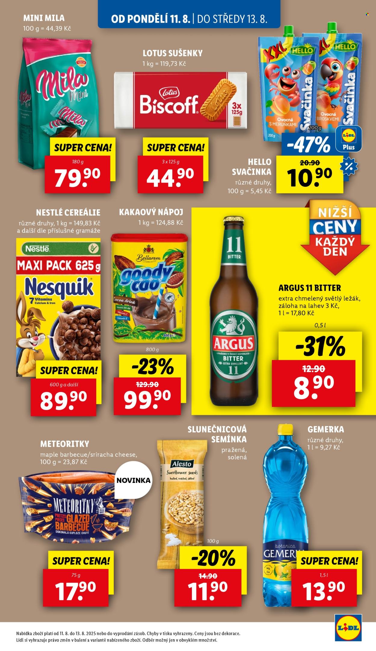Leták Lidl - 11.8.2025 - 13.8.2025. Strana 25