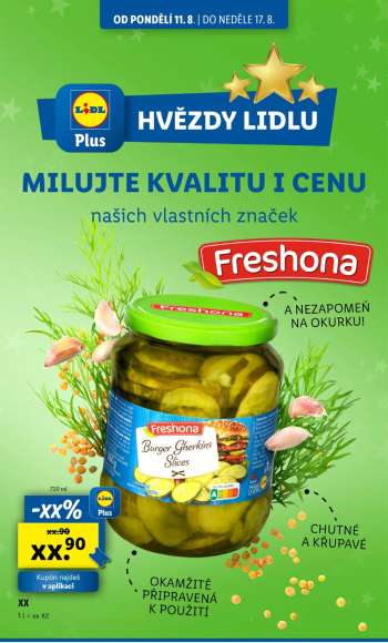 thumbnail - Freshona Burger Gherkins Slices