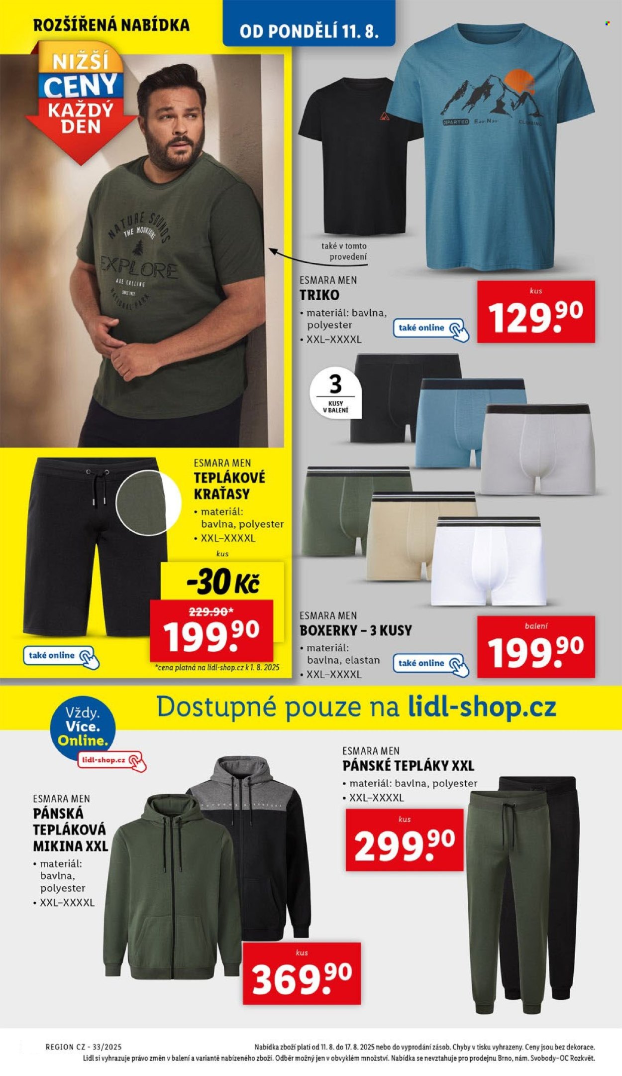 Leták Lidl - 11.8.2025 - 17.8.2025. Strana 5