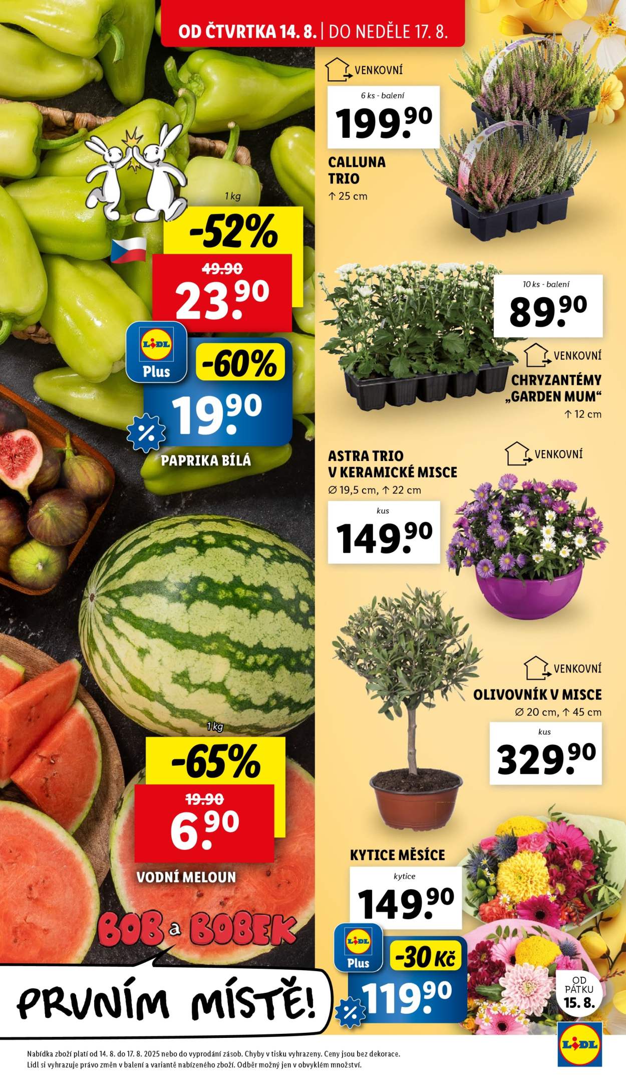 Leták Lidl - 14.8.2025 - 17.8.2025. Strana 9