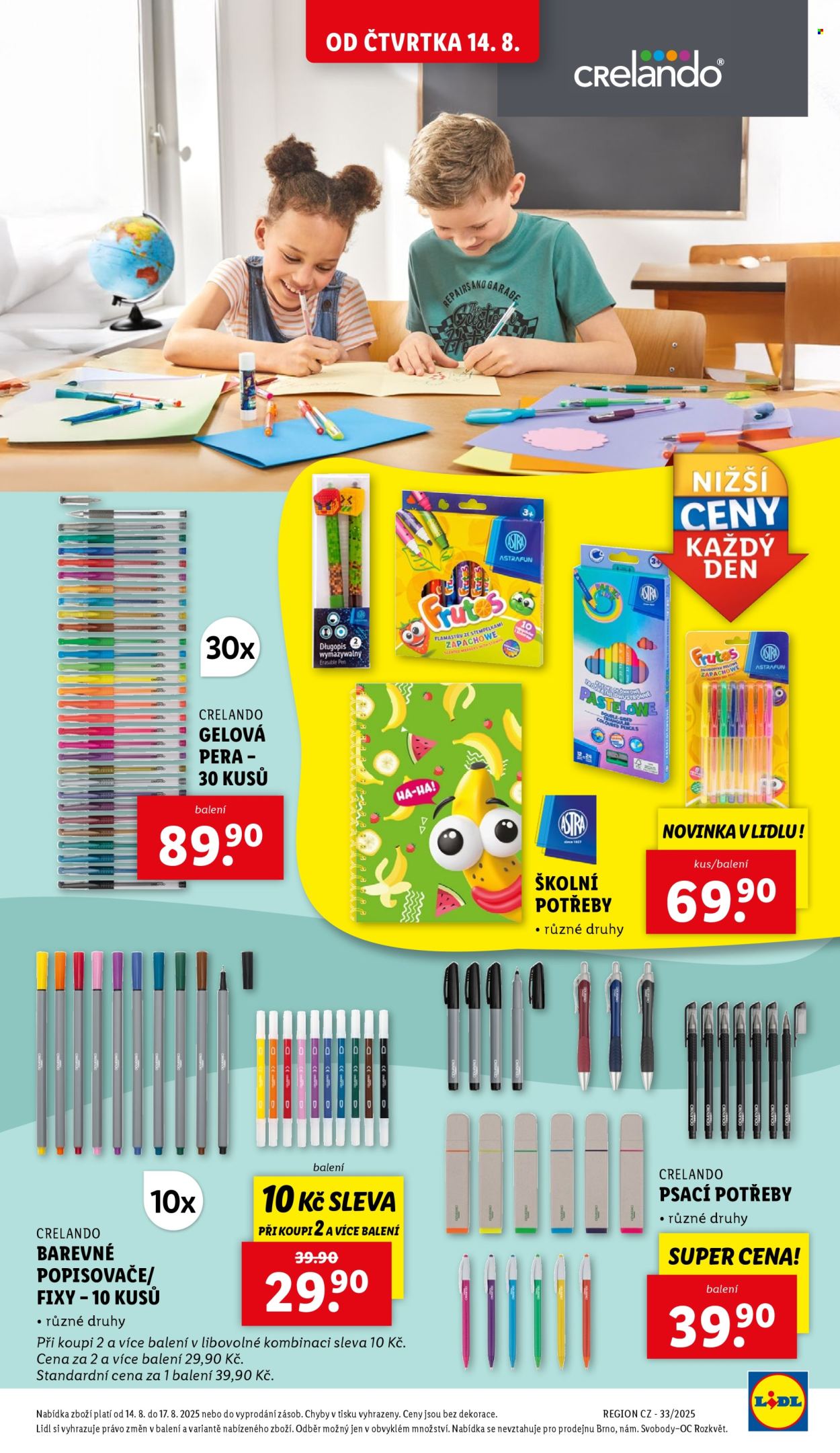 Leták Lidl - 11.8.2025 - 17.8.2025. Strana 21