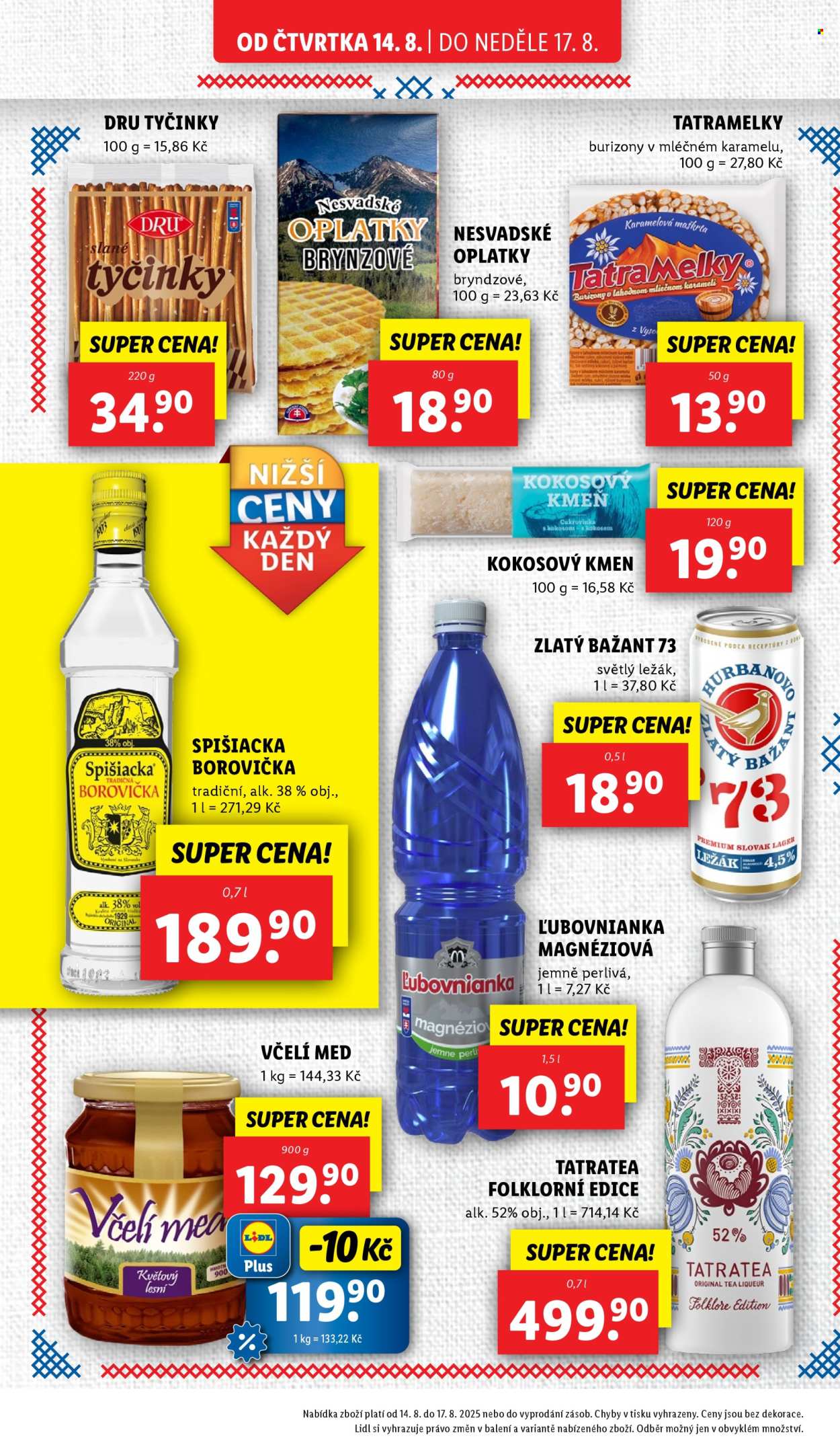 Leták Lidl - 14.8.2025 - 17.8.2025. Strana 26