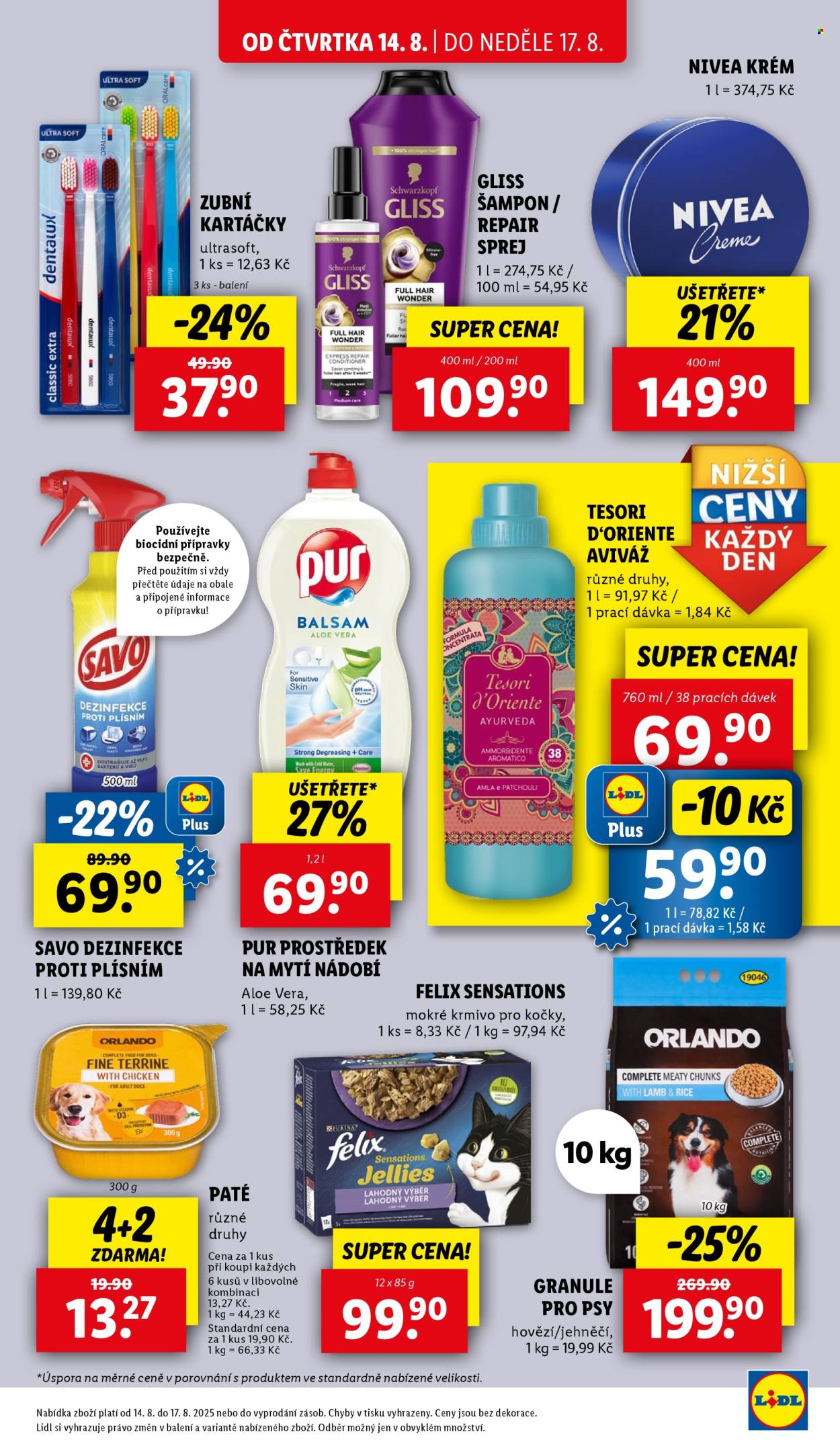 Leták Lidl - 14.8.2025 - 17.8.2025. Strana 27