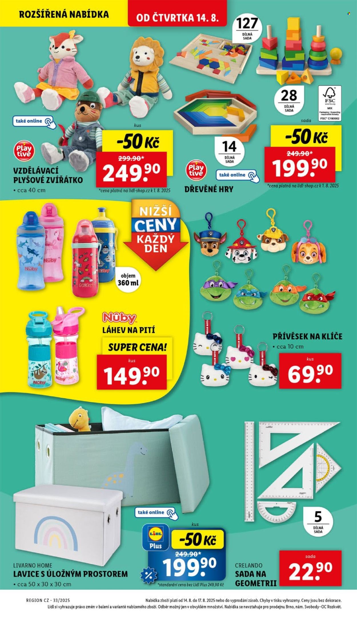 Leták Lidl - 11.8.2025 - 17.8.2025. Strana 24