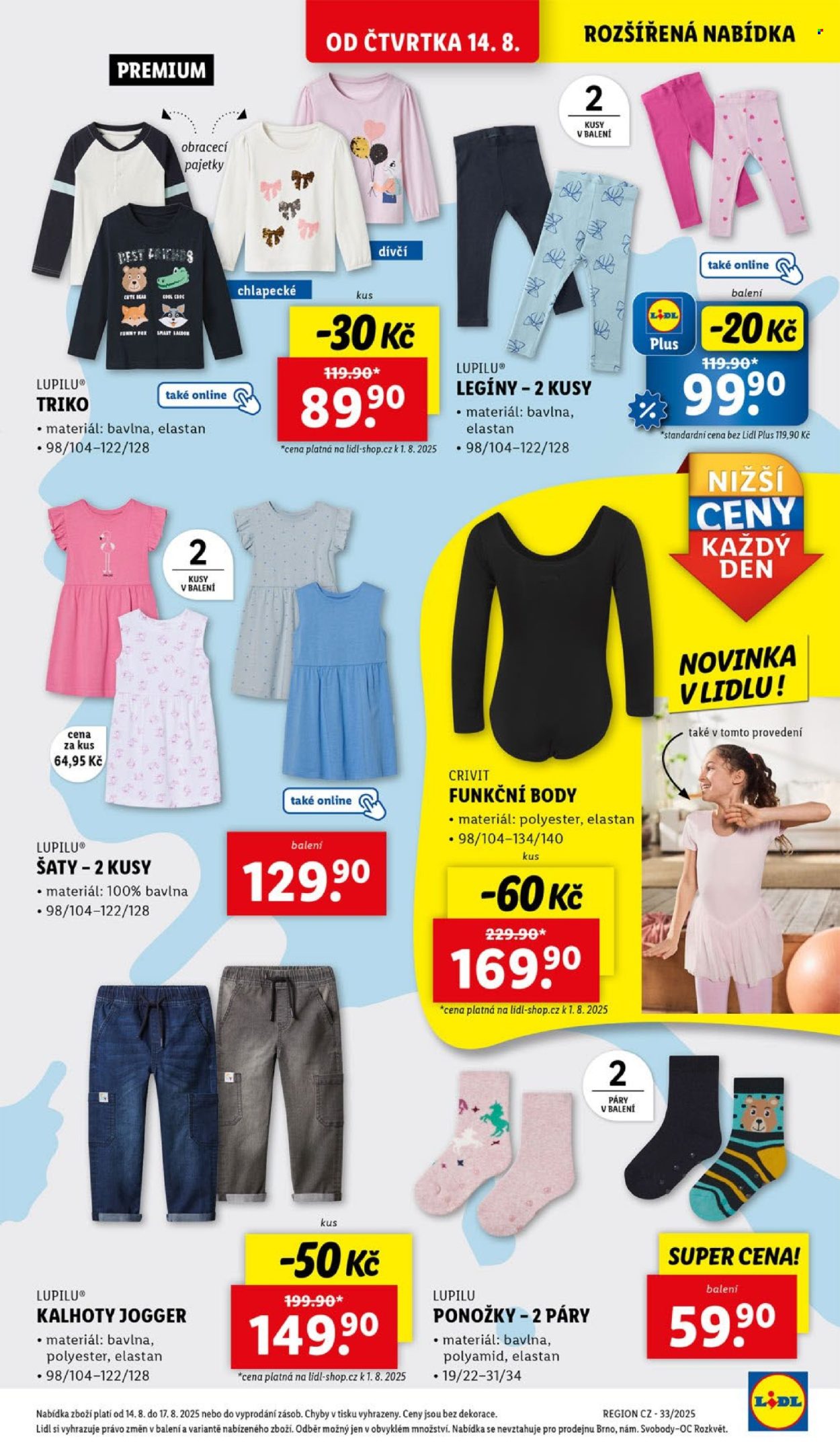 Leták Lidl - 11.8.2025 - 17.8.2025. Strana 25