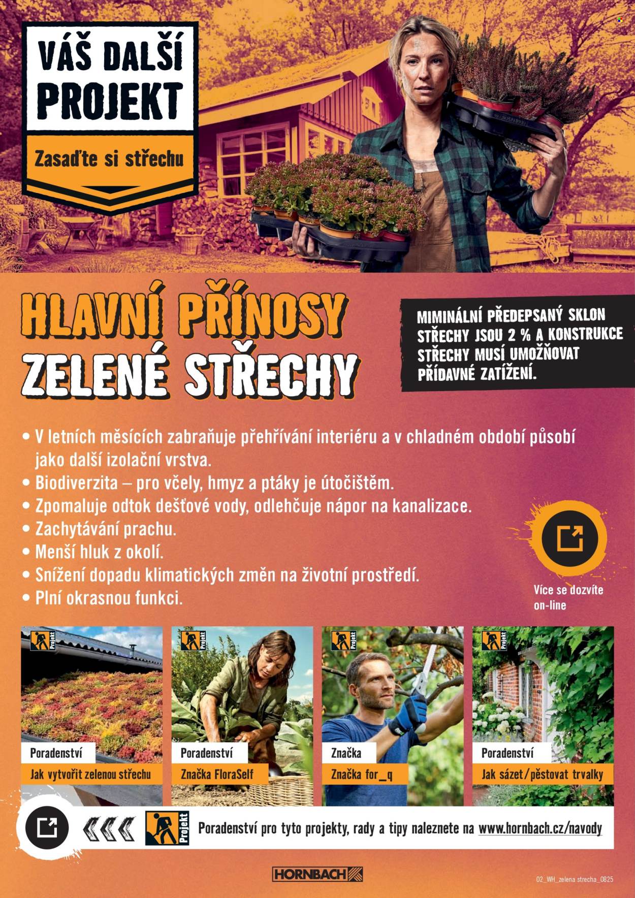 Leták HORNBACH - 6.8.2025 - 20.8.2025. Strana 2