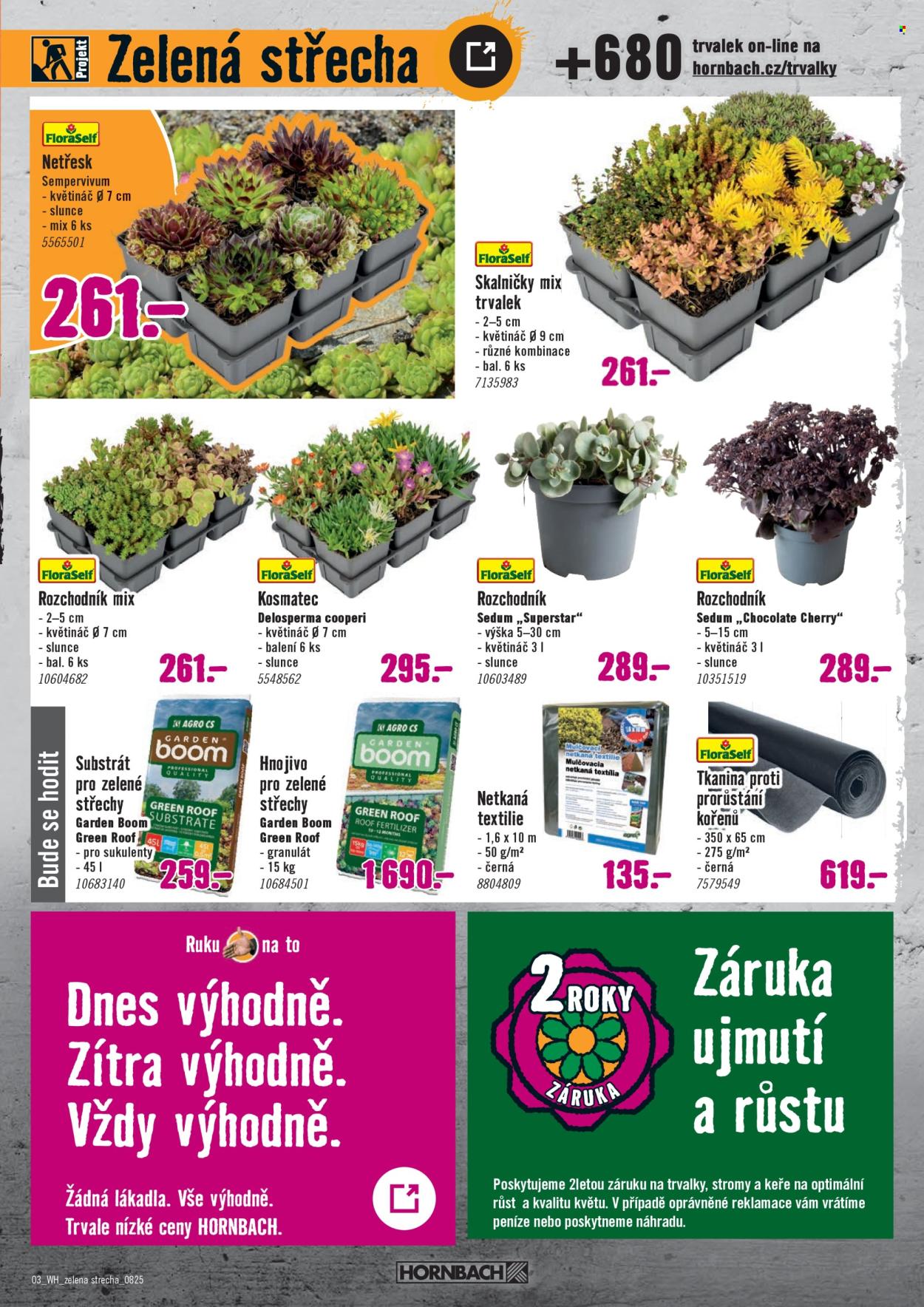 Leták HORNBACH - 6.8.2025 - 20.8.2025. Strana 3