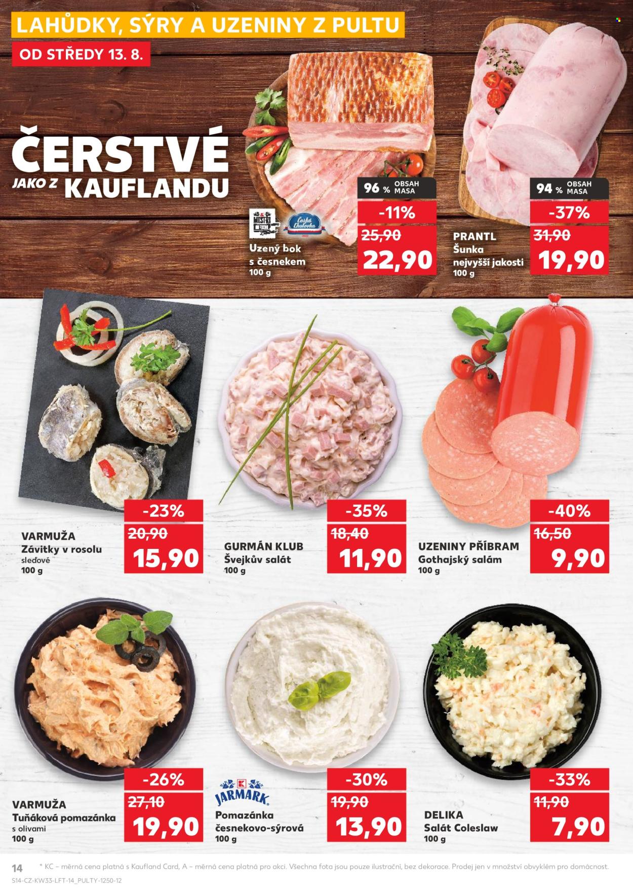 Leták Kaufland - 13.8.2025 - 19.8.2025. Strana 14