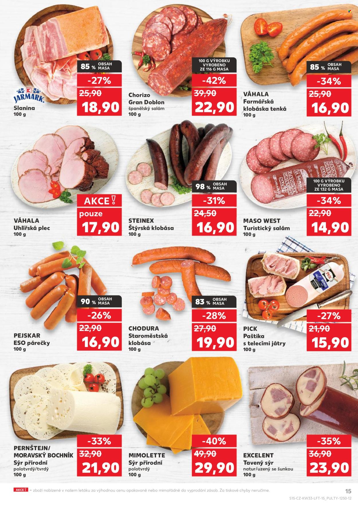 Leták Kaufland - 13.8.2025 - 19.8.2025. Strana 15