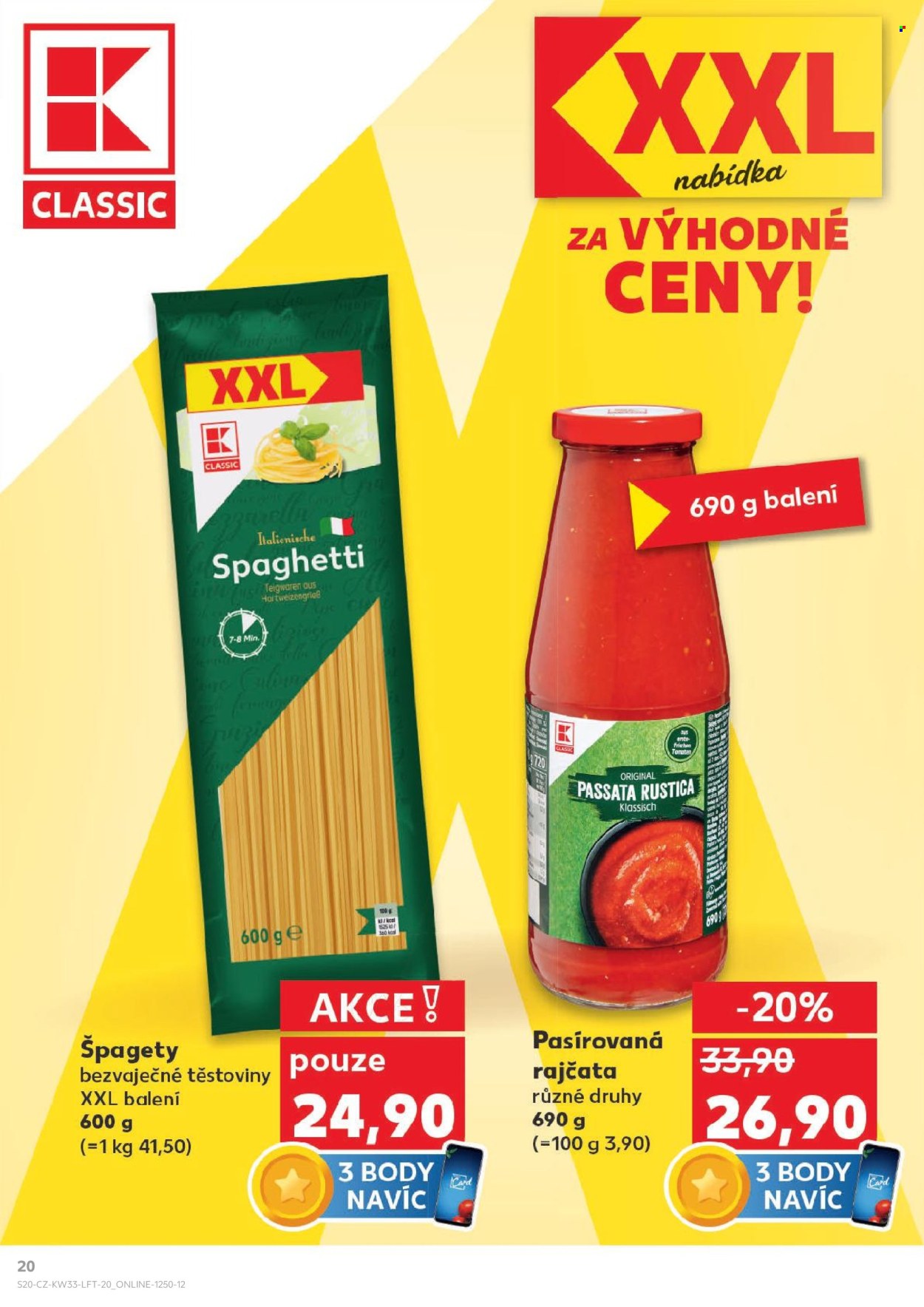 Leták Kaufland - 13.8.2025 - 19.8.2025. Strana 20