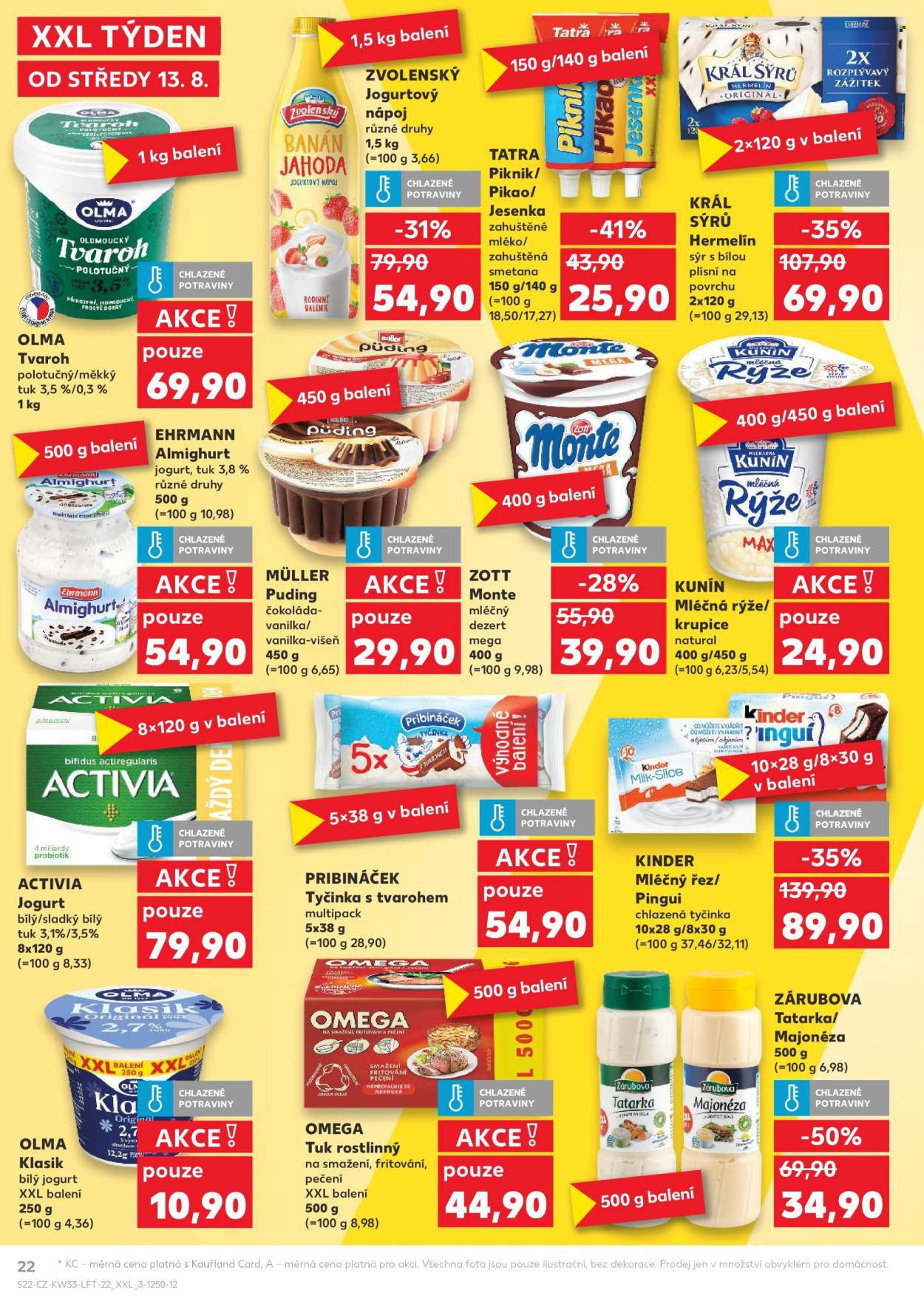 Leták Kaufland - 13.8.2025 - 19.8.2025. Strana 22