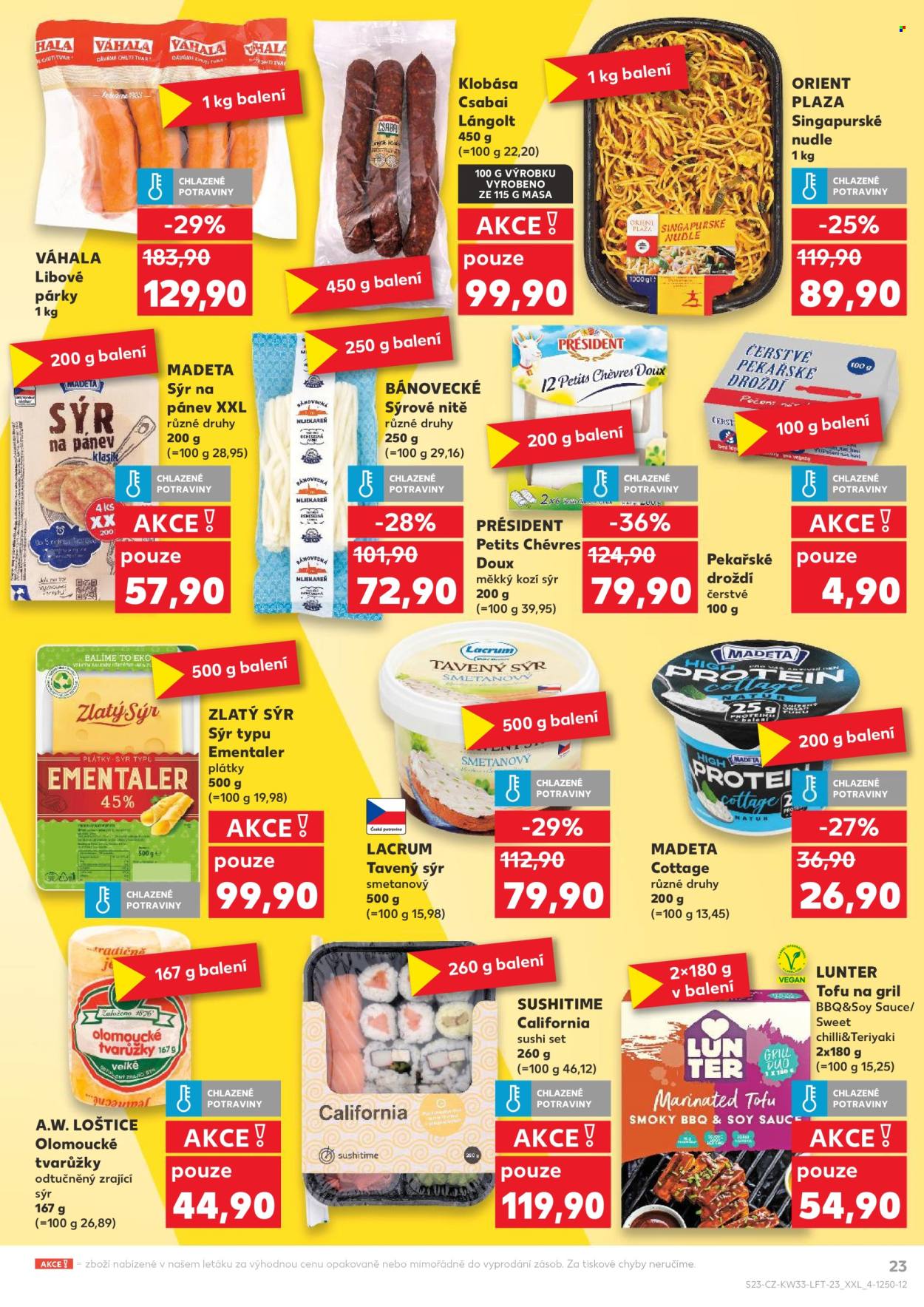 Leták Kaufland - 13.8.2025 - 19.8.2025. Strana 23
