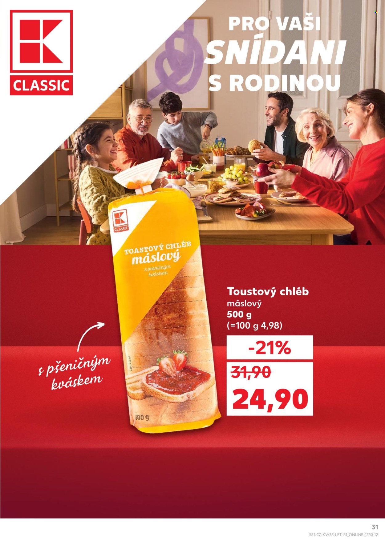 Leták Kaufland - 13.8.2025 - 19.8.2025. Strana 31
