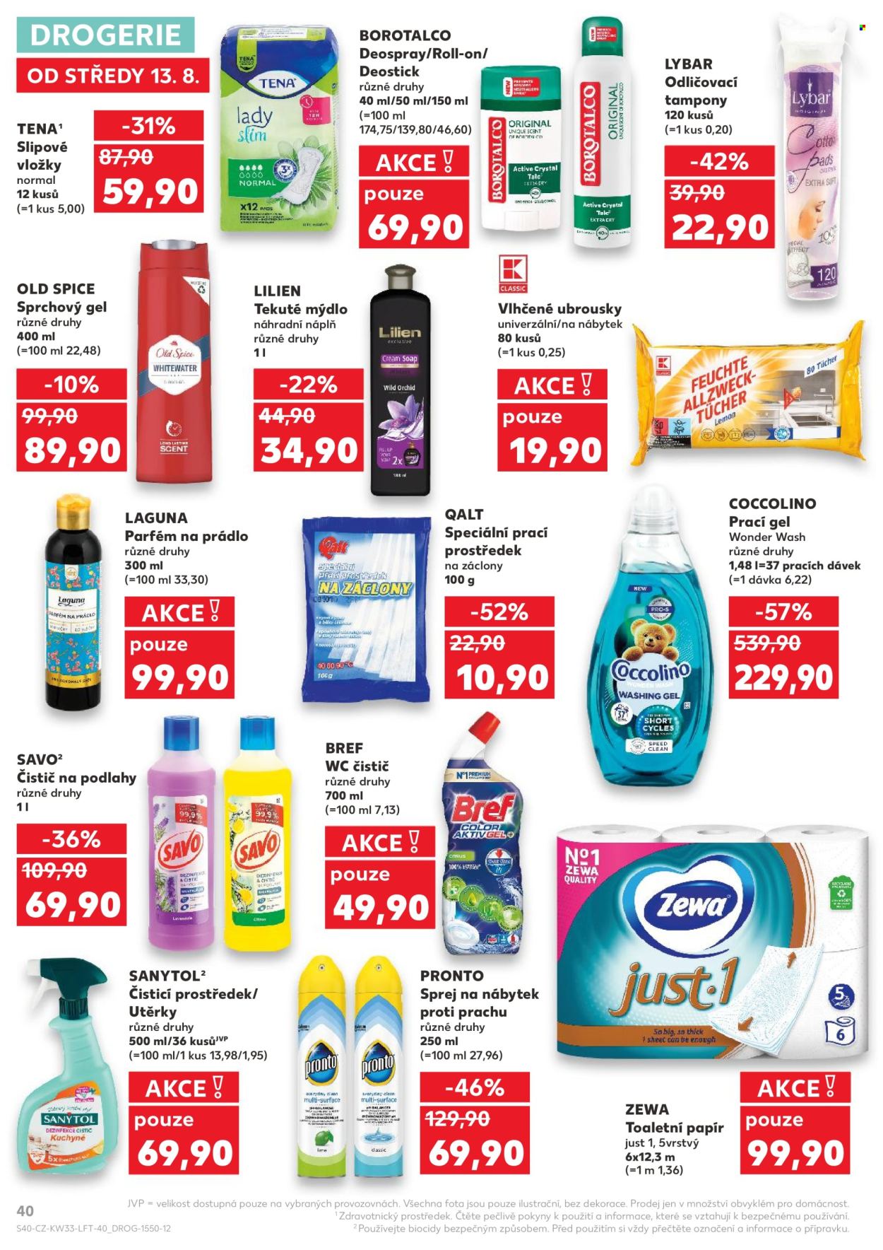 Leták Kaufland - 13.8.2025 - 19.8.2025. Strana 40