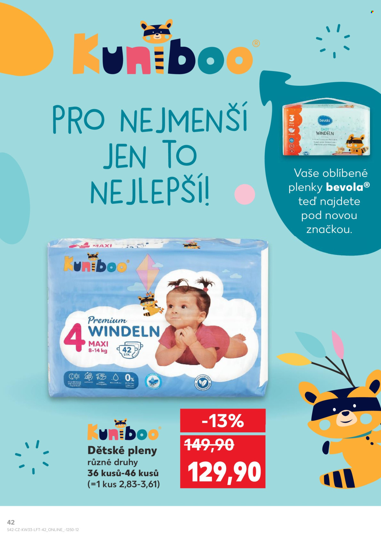 Leták Kaufland - 13.8.2025 - 19.8.2025. Strana 42