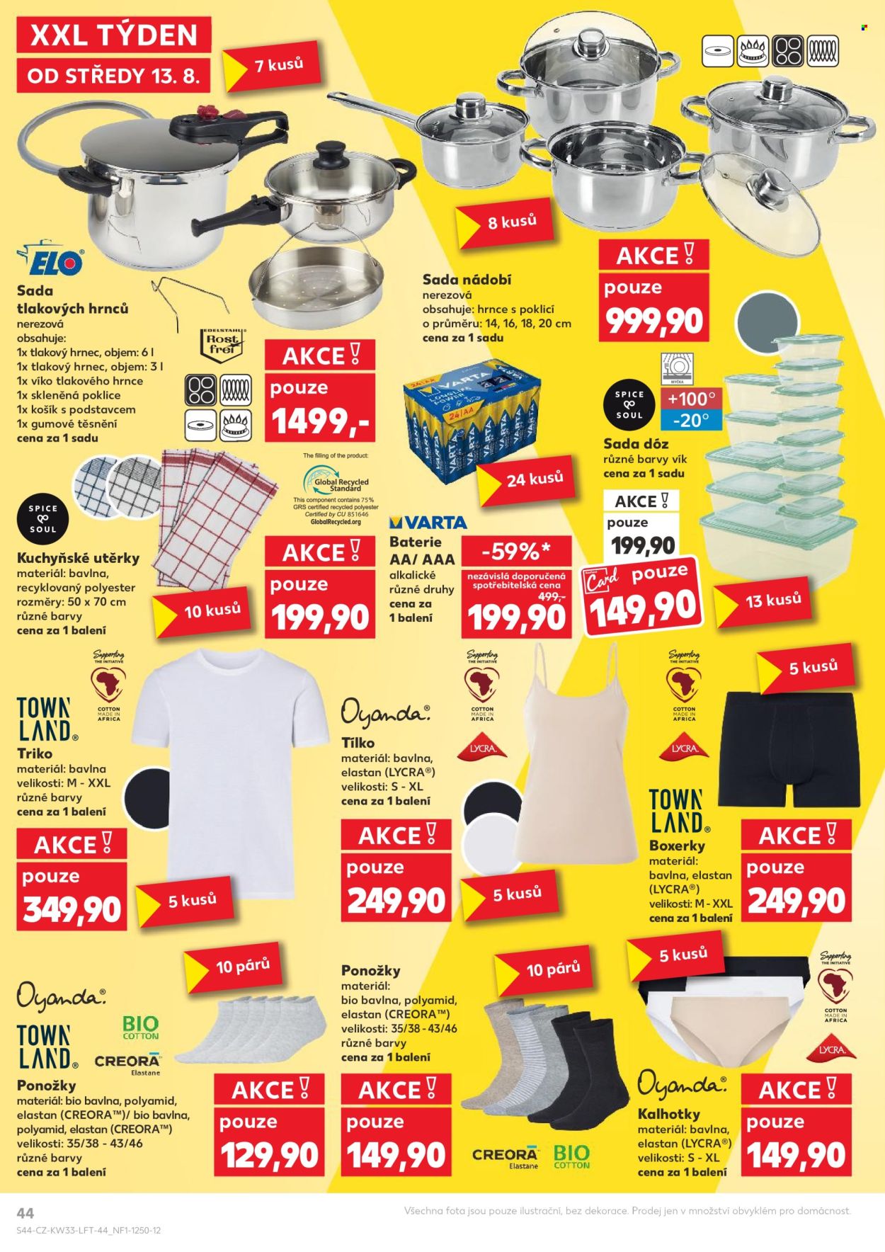 Leták Kaufland - 13.8.2025 - 19.8.2025. Strana 44