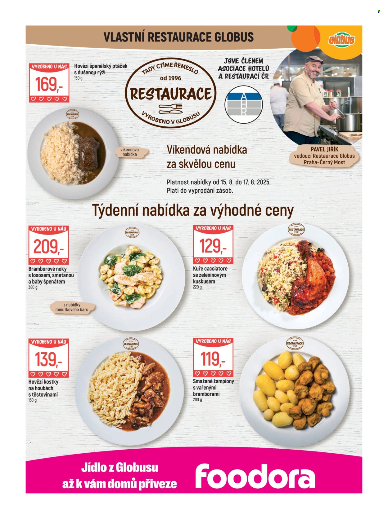 Leták Globus - 13.8.2025 - 19.8.2025. Strana 8