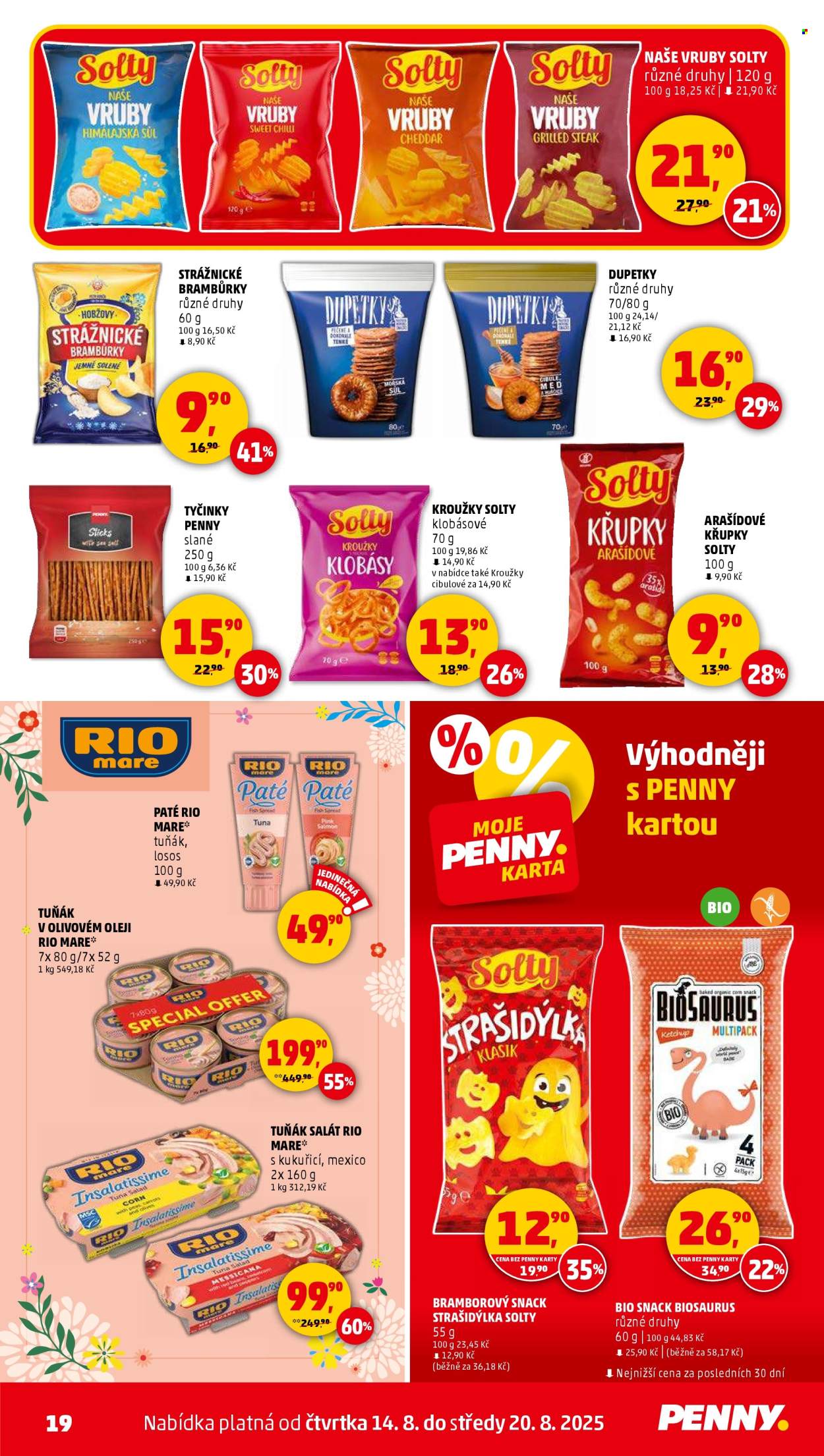 Leták PENNY - 14.8.2025 - 20.8.2025. Strana 19