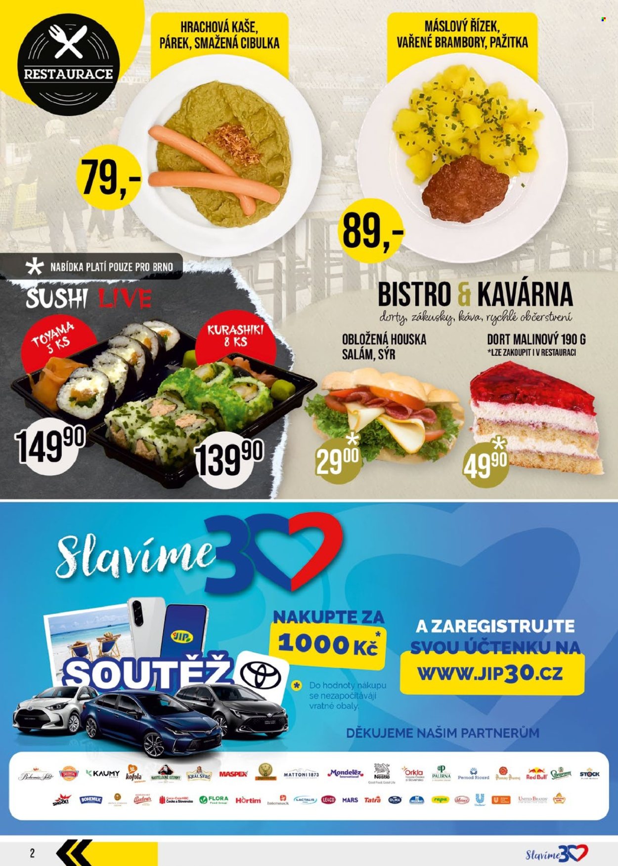 Leták JIP - 13.8.2025 - 19.8.2025. Strana 2