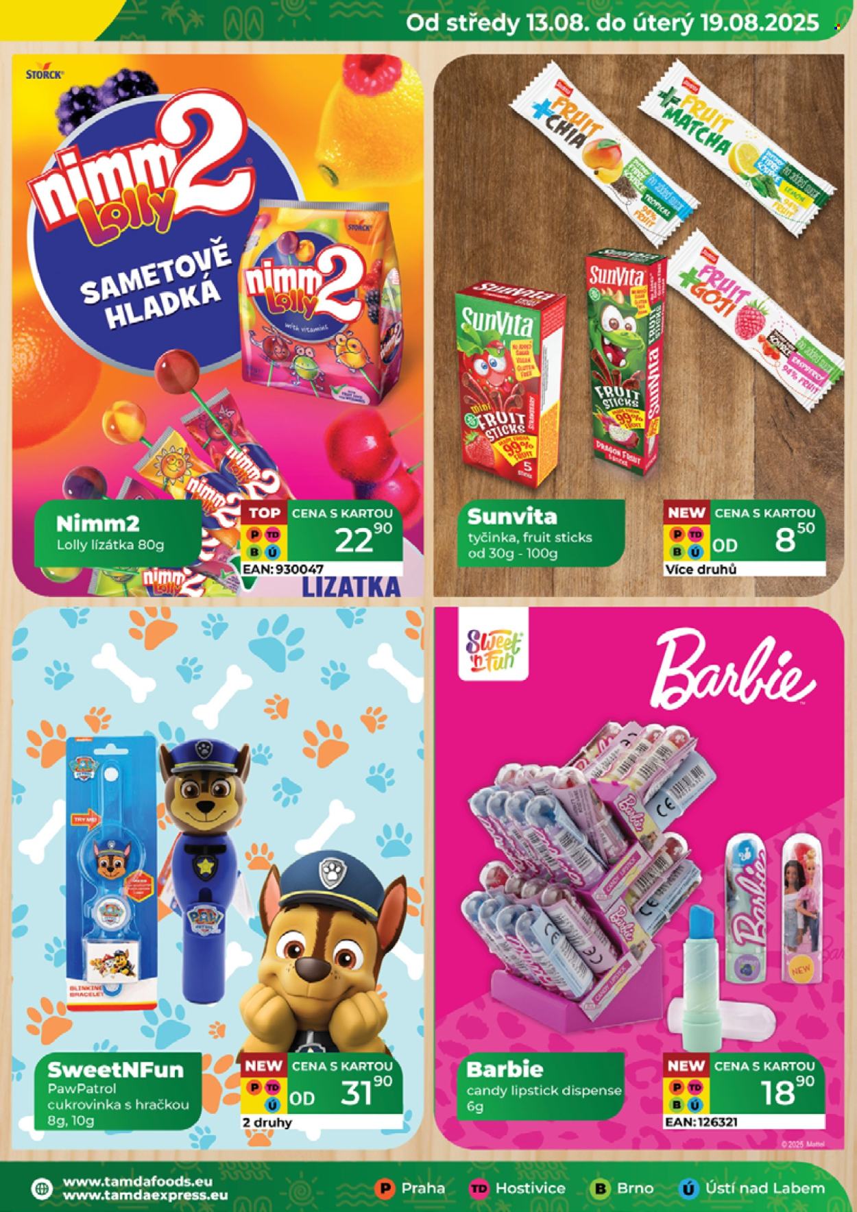 Leták Tamda Foods - 13.8.2025 - 19.8.2025. Strana 9