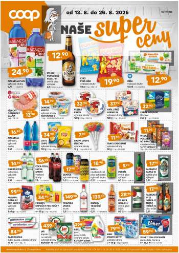 Leták TREFA coop - 13.8.2025 - 26.8.2025.
